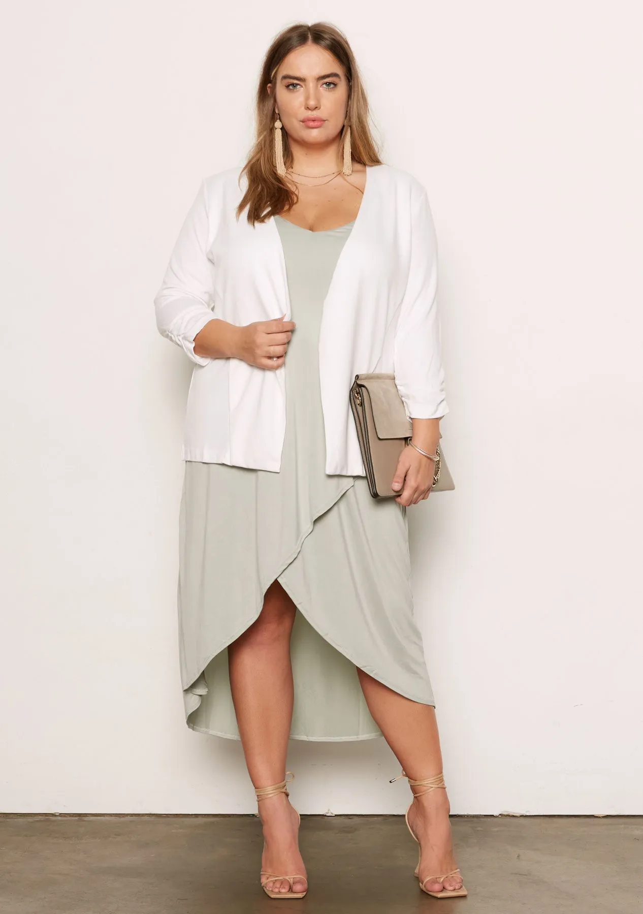 Olga French Terry Plus Blazer bold style