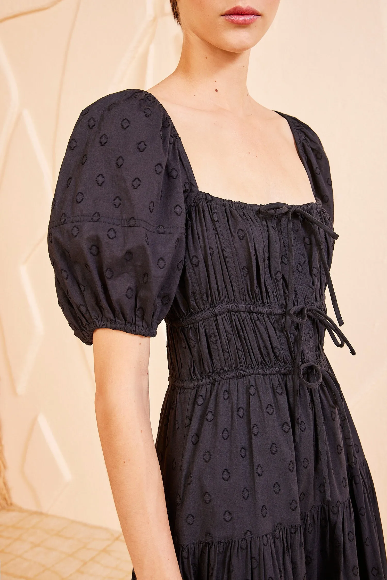 Palma Dress - Noir party safe