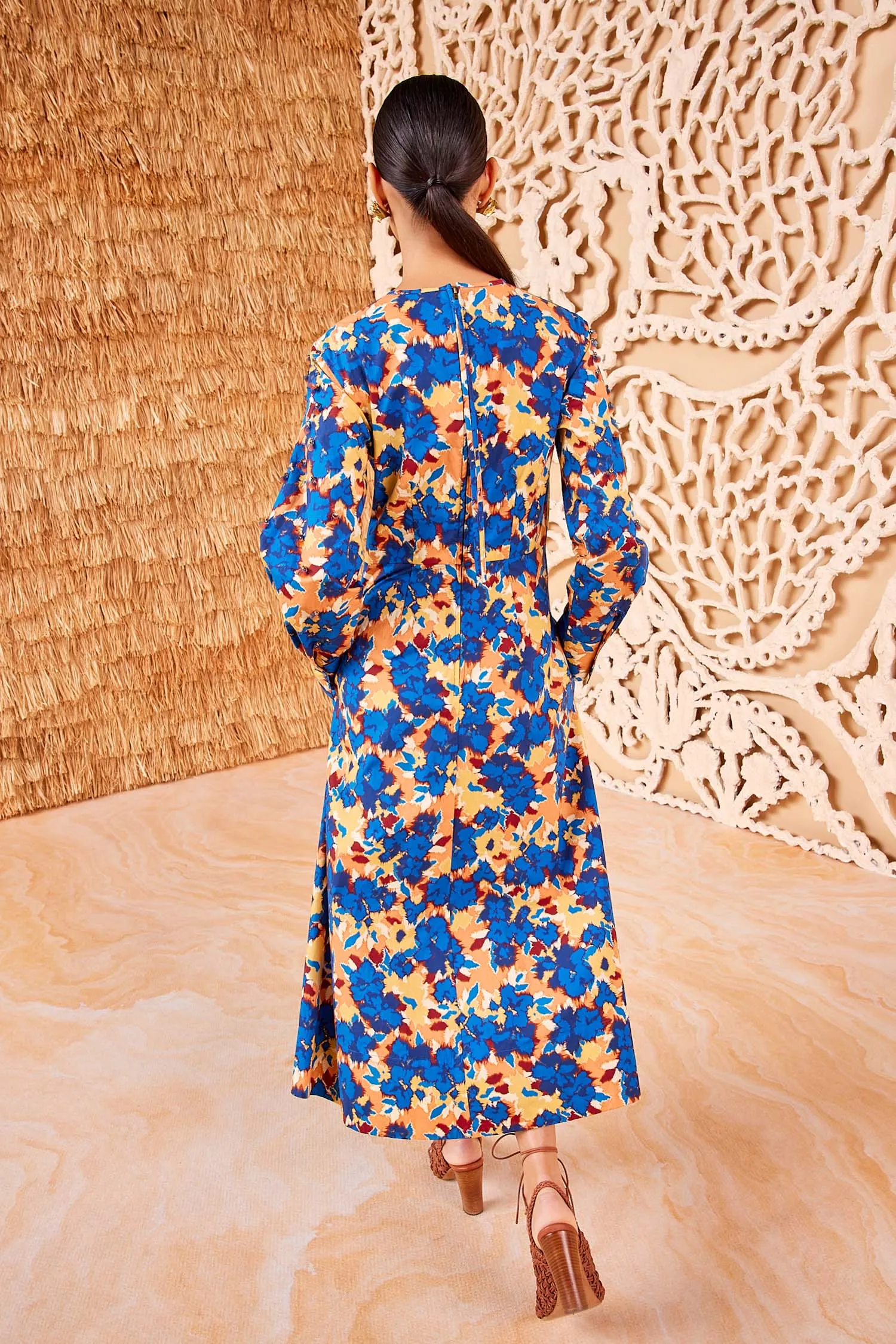 Palma Dress - Wildflower boho tone