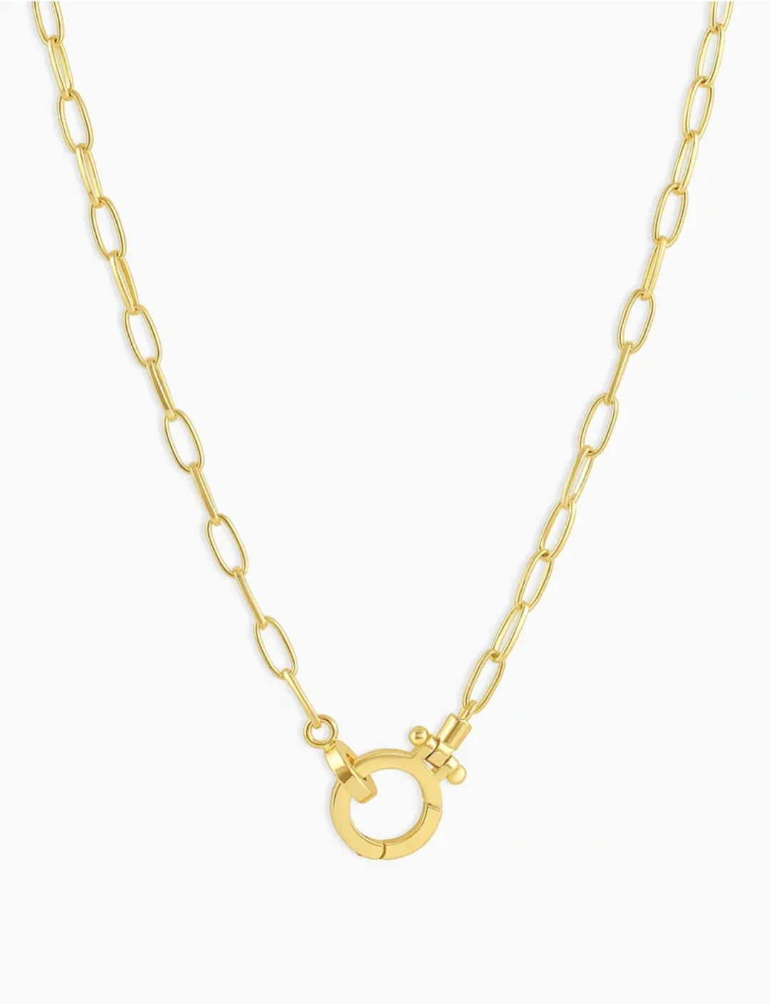 Parker Mini Necklace, Gold moonstone dream
