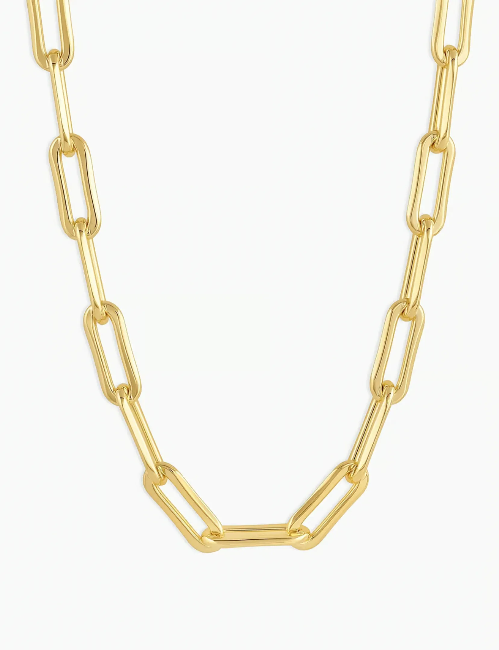 Parker XL Necklace, Gold rose flash