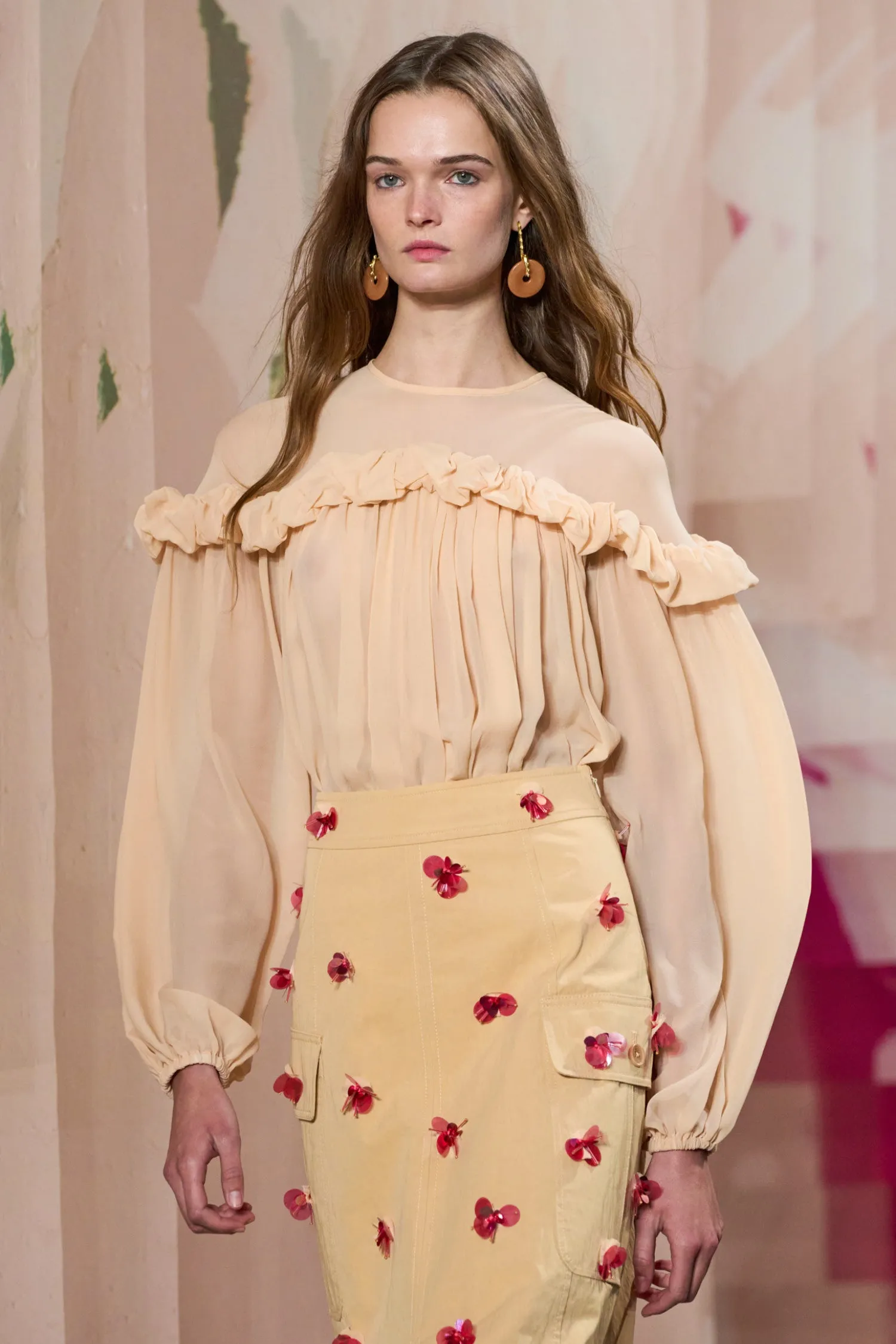 Peggy Blouse - Peony clean tone