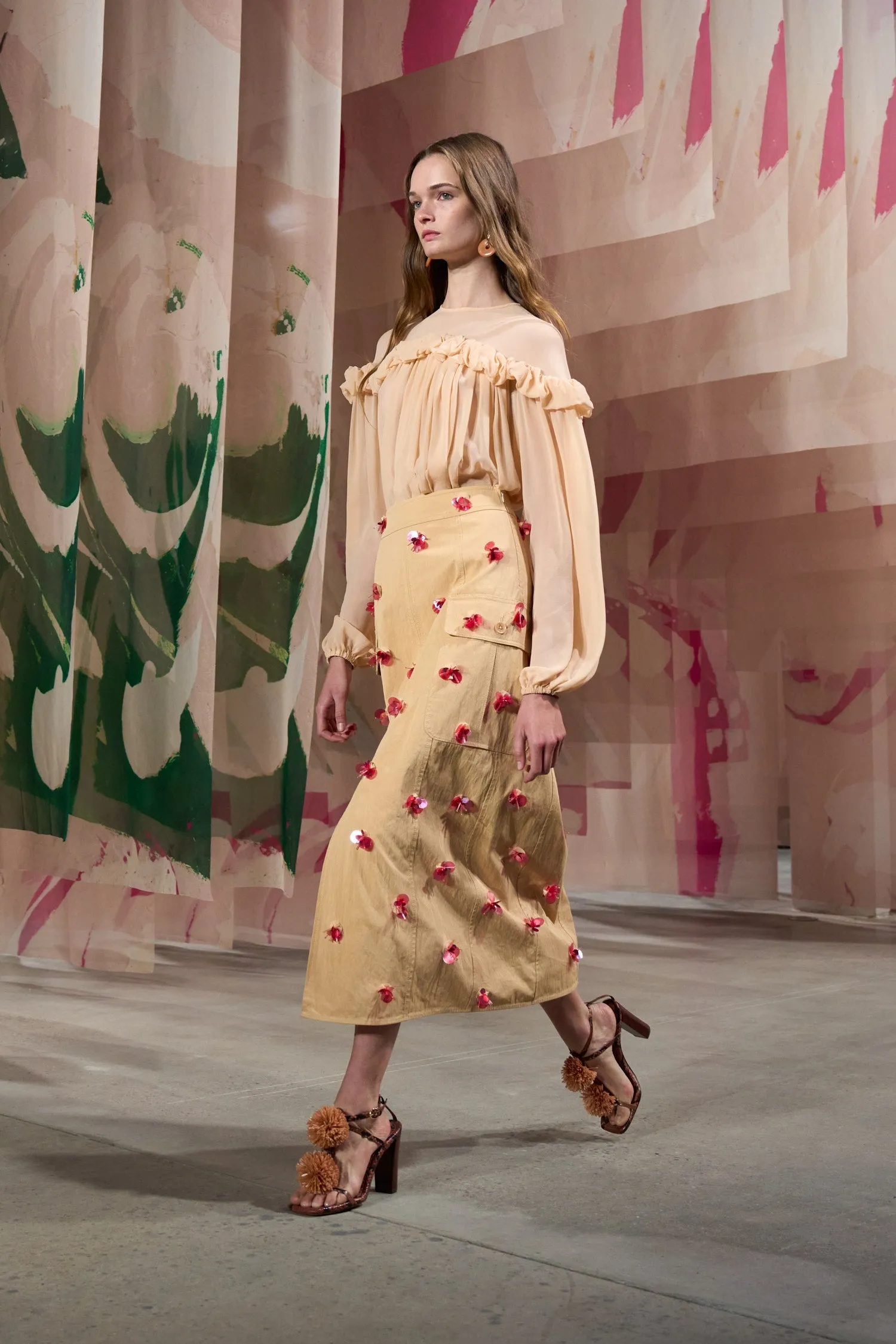 Peggy Blouse - Peony clean tone