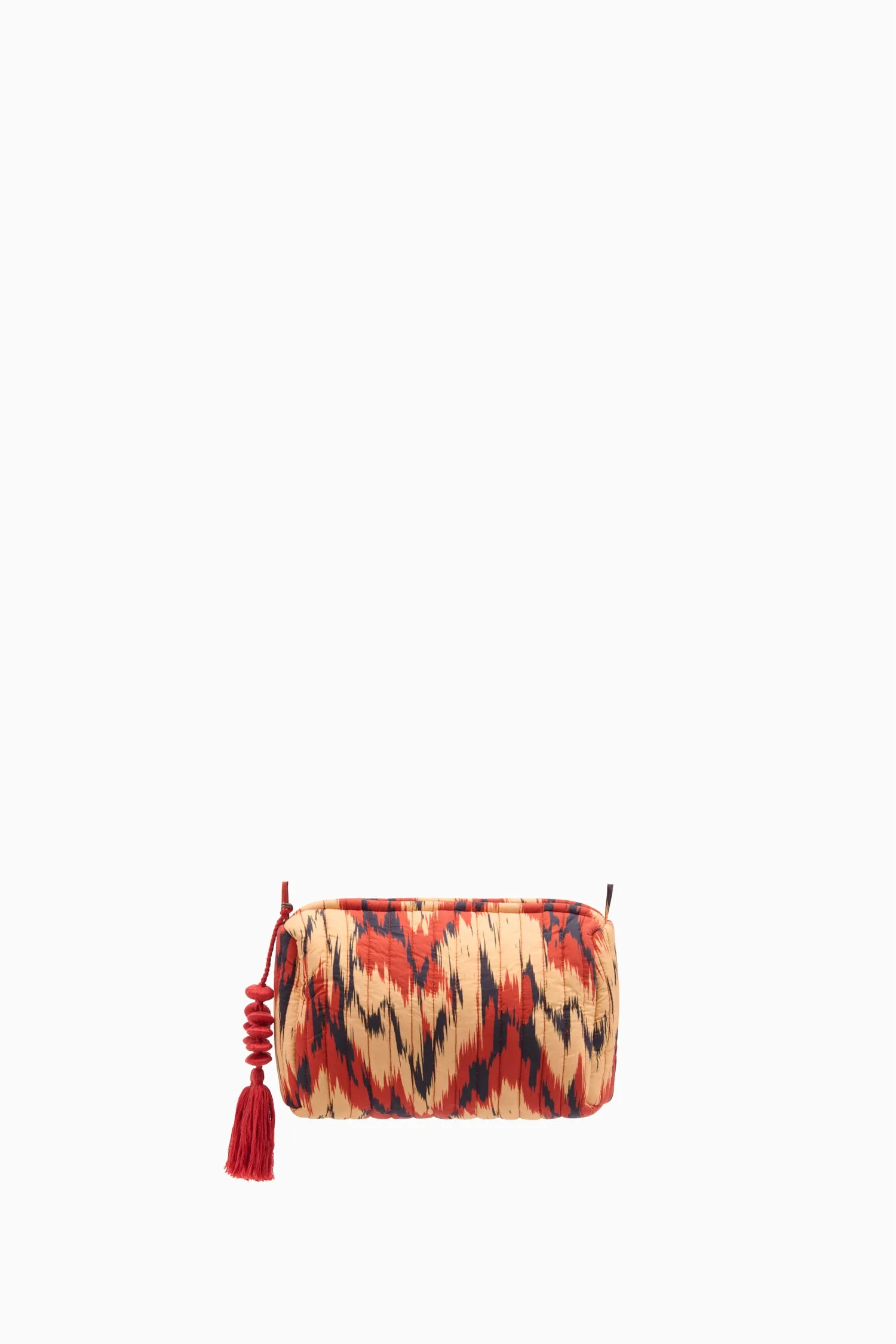 Priya Makeup Bag - Carnelian soft grain