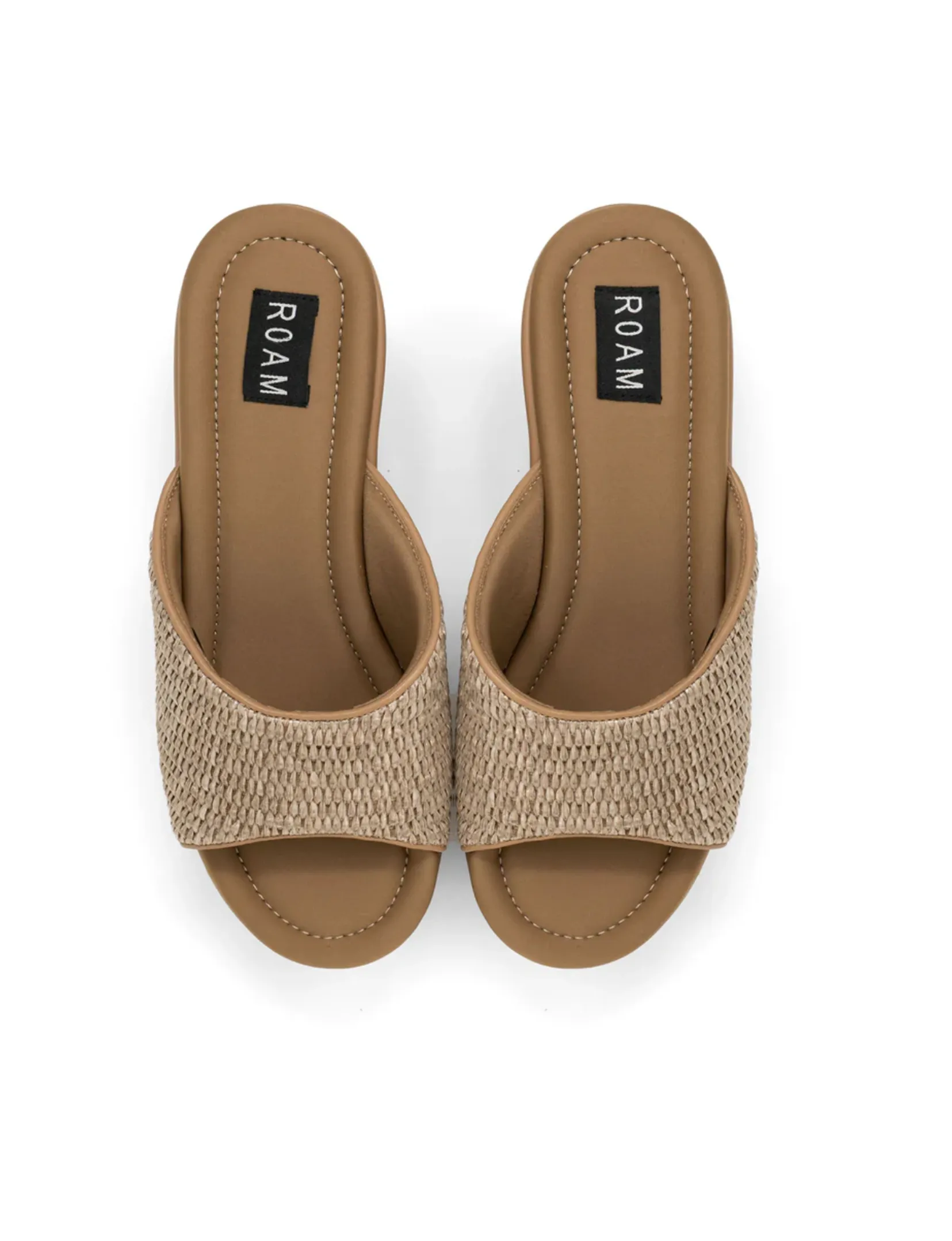 Raffia Scoop, Natural clean arch