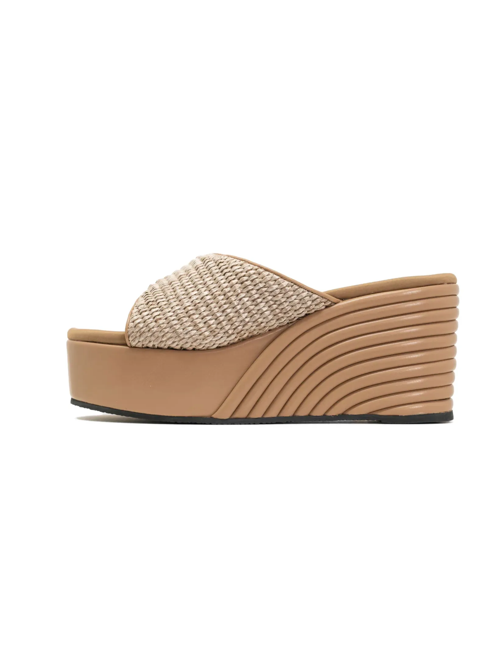 Raffia Scoop, Natural clean arch