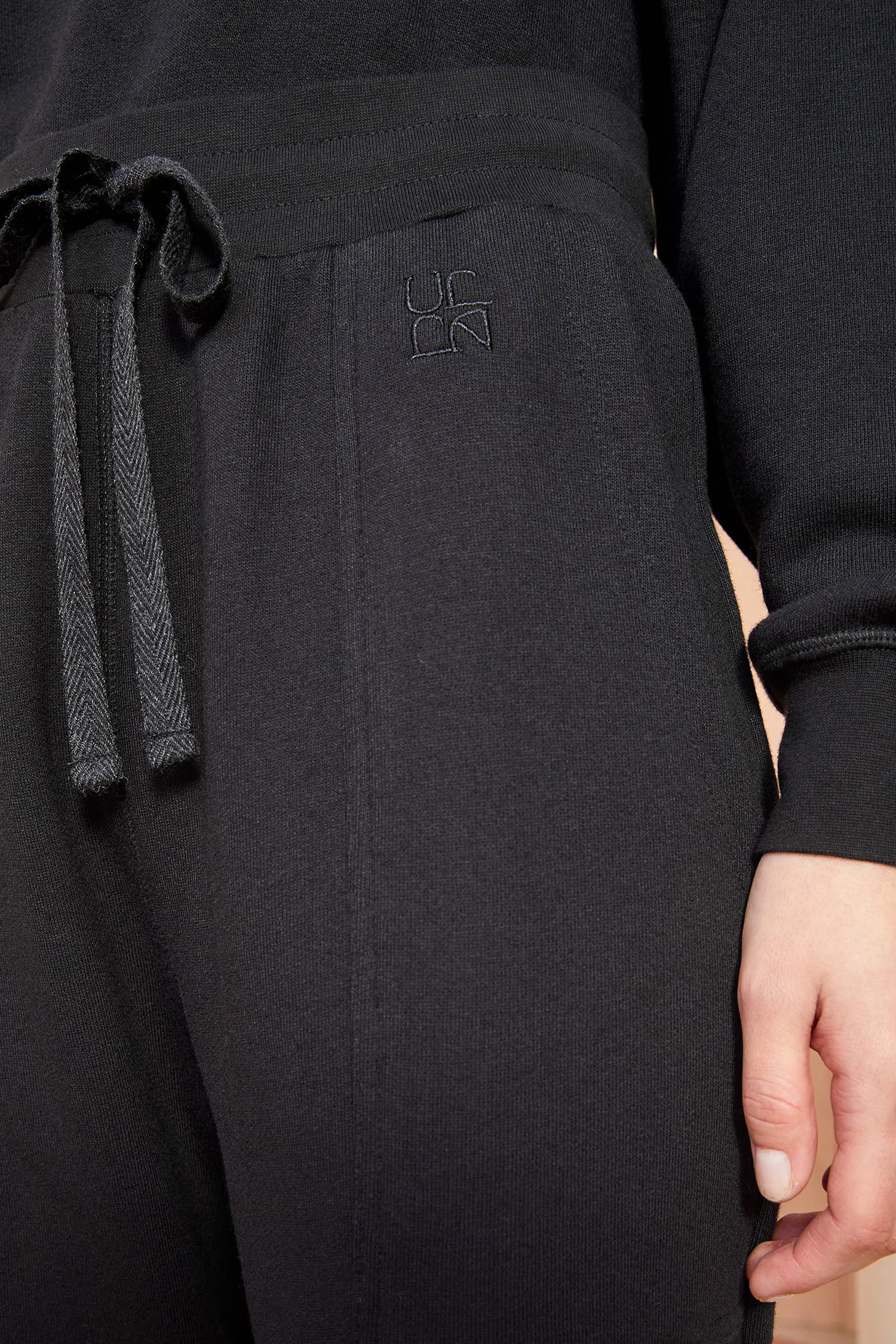 Rory Pants - Noir tuck waist
