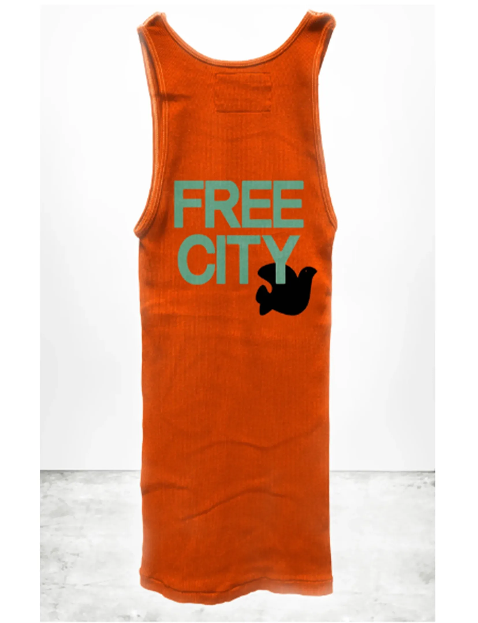 RTU Super-Vintage Tank, Orange Machine urban cool