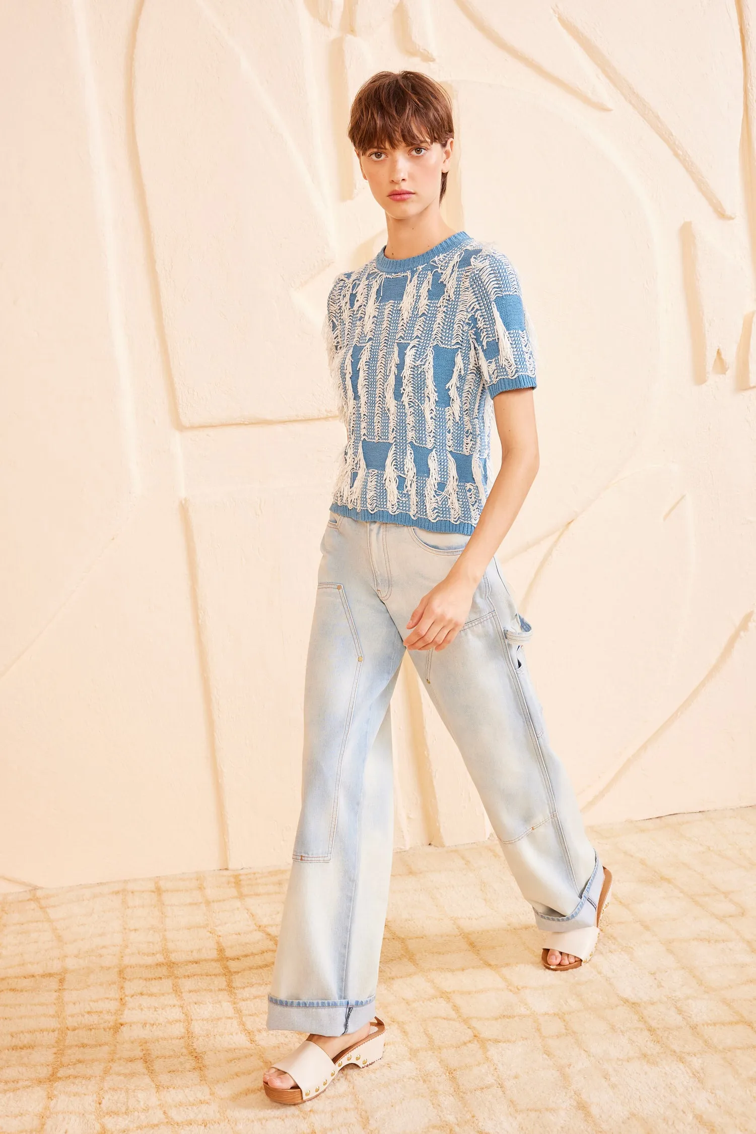Rumi Top - Bluette clean fit