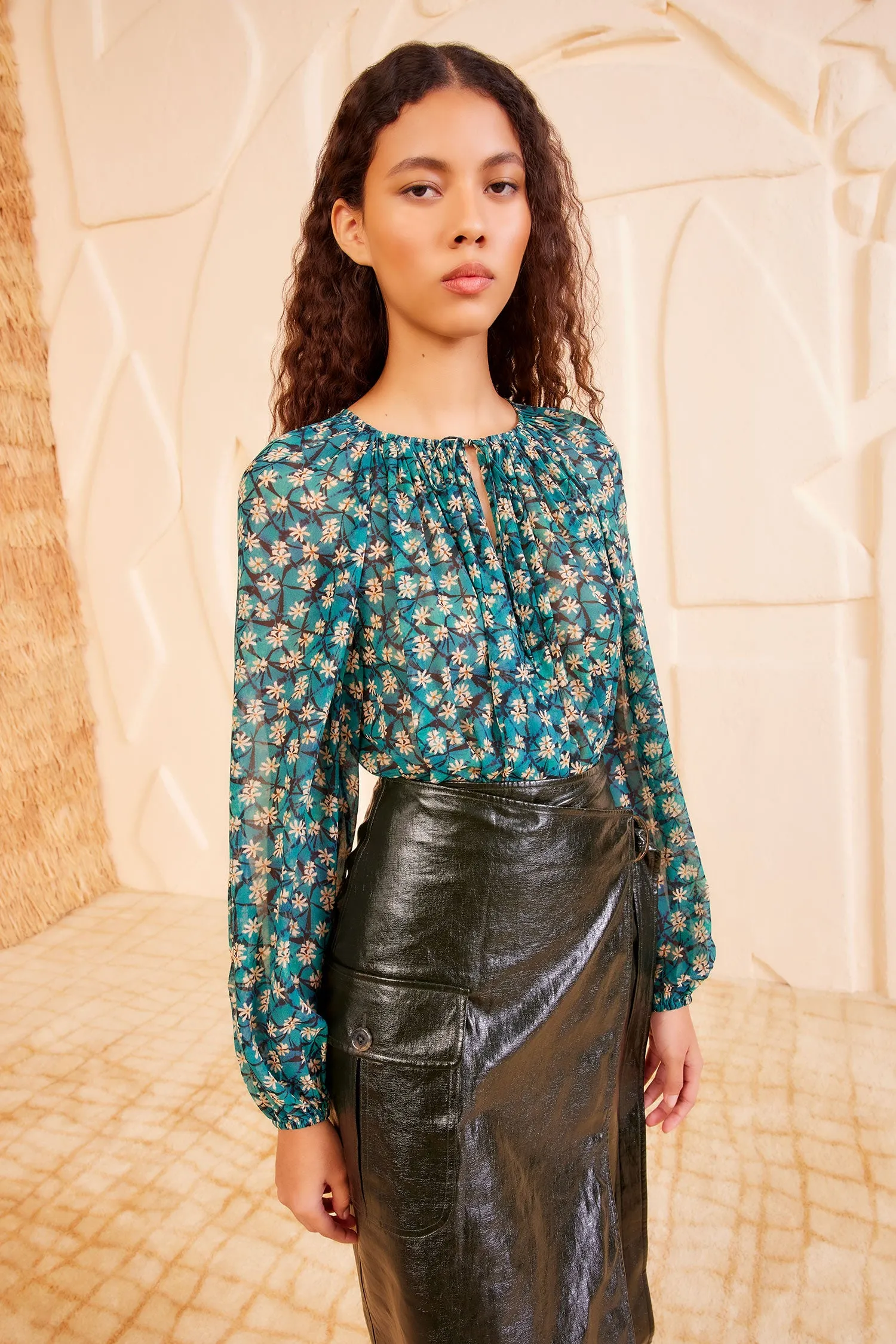 Safa Blouse - Clematis ride ready