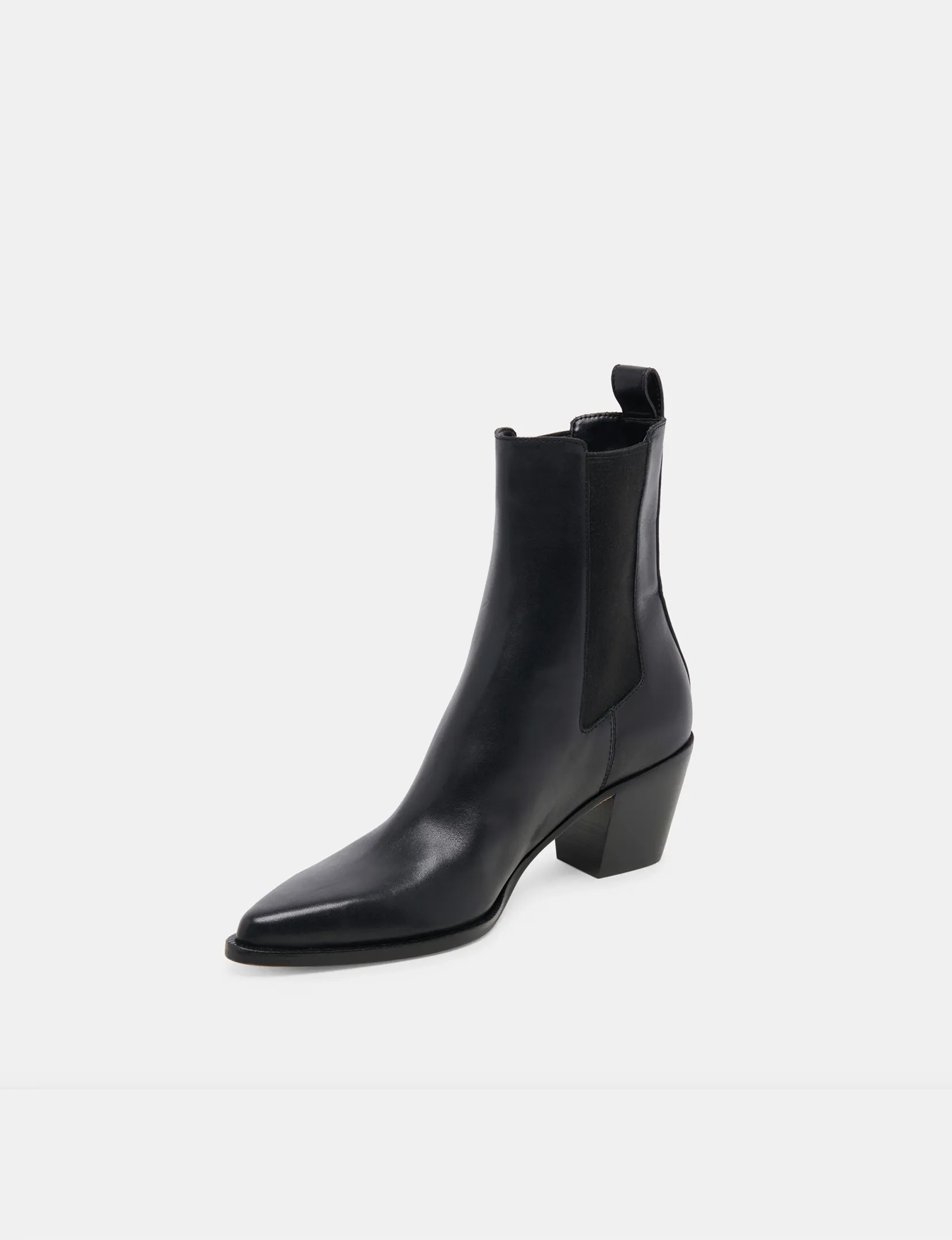 Shadie H20 Leather Bootie, Black snow ready