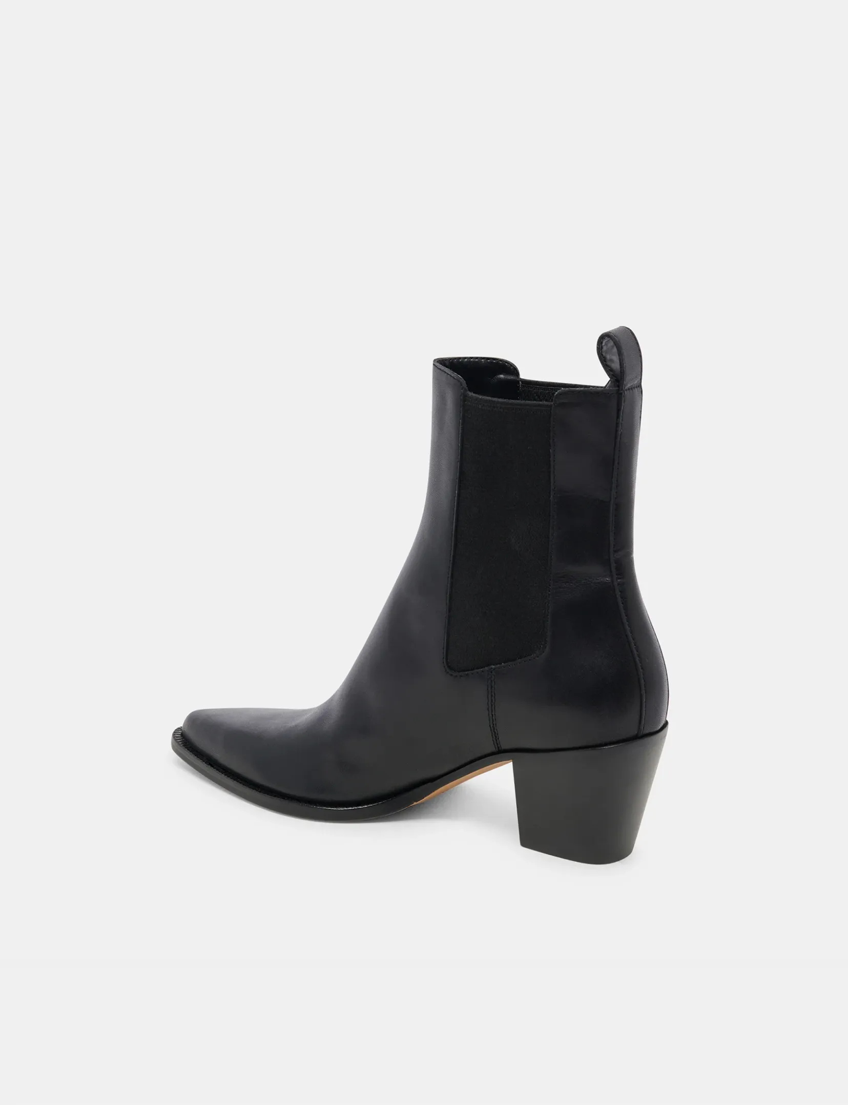 Shadie H20 Leather Bootie, Black snow ready