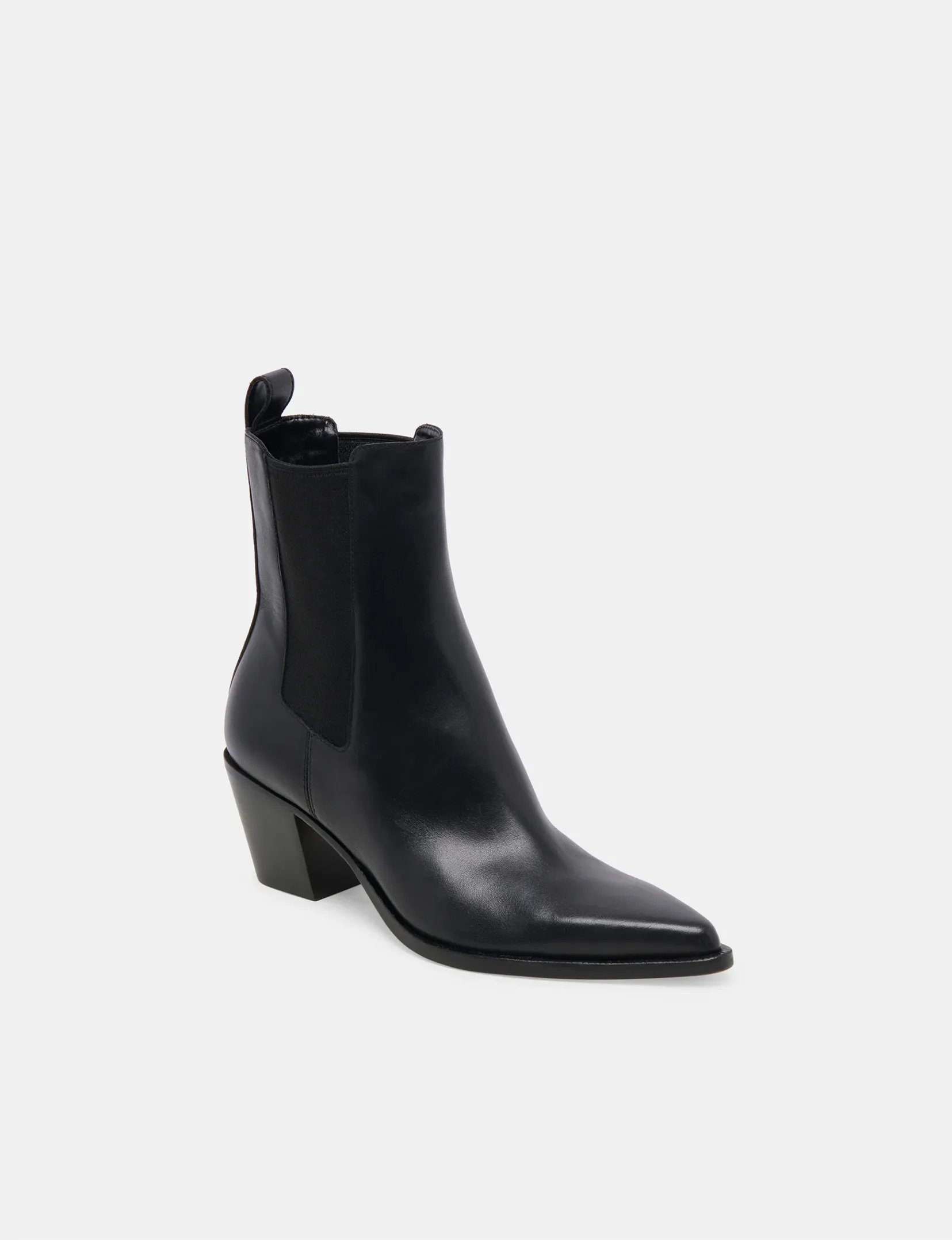 Shadie H20 Leather Bootie, Black snow ready