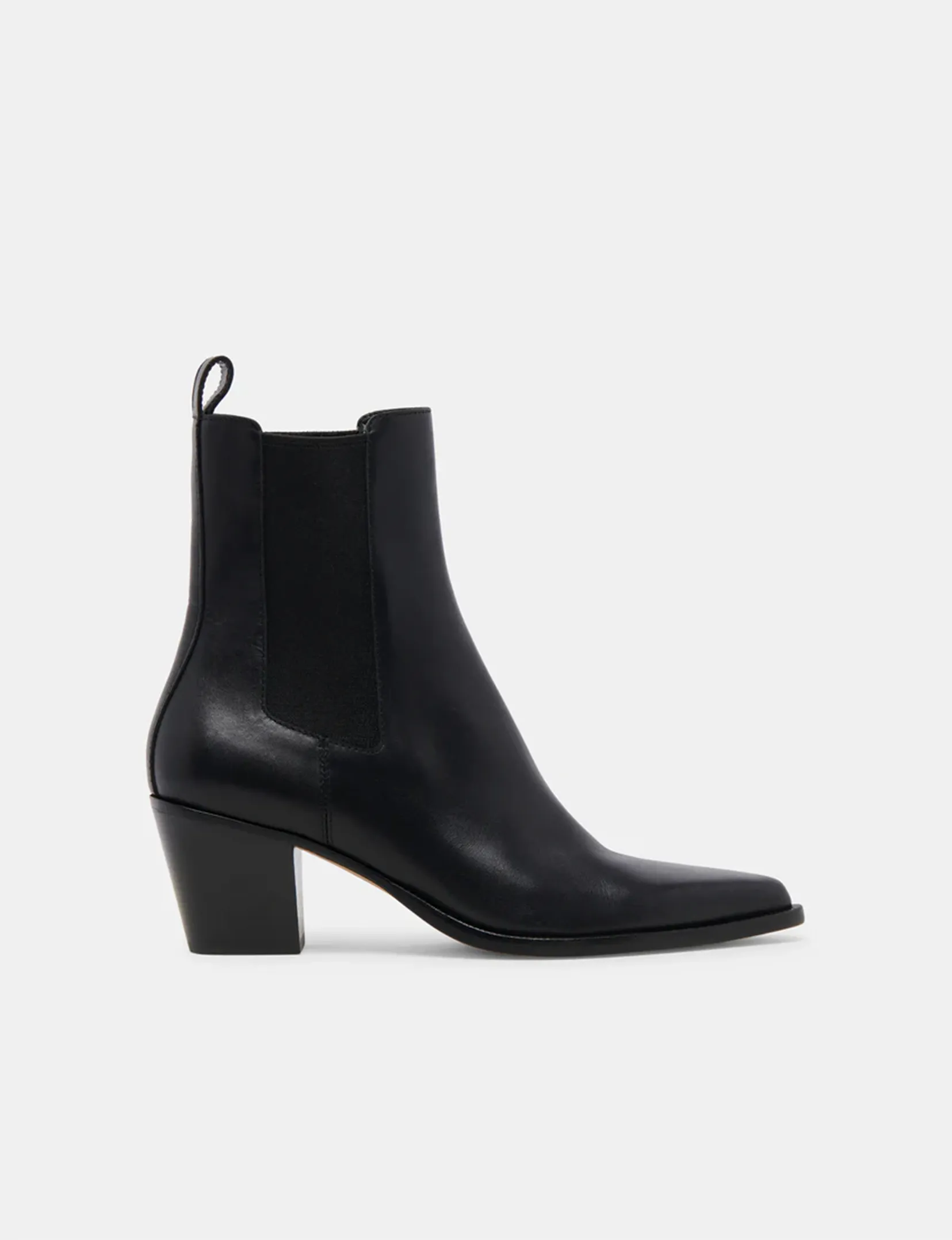Shadie H20 Leather Bootie, Black snow ready