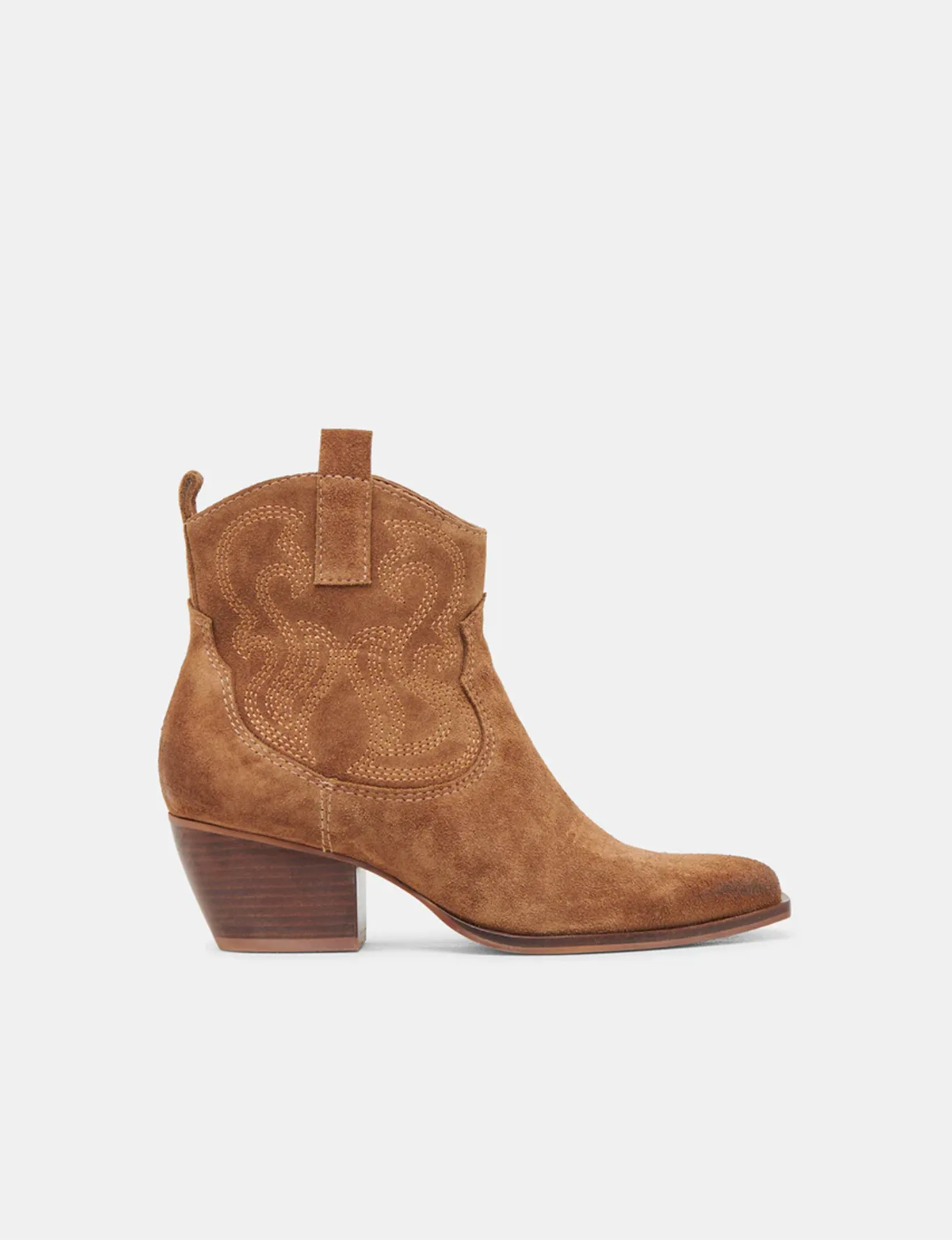 Shania Boot, Brown Suede spring wind