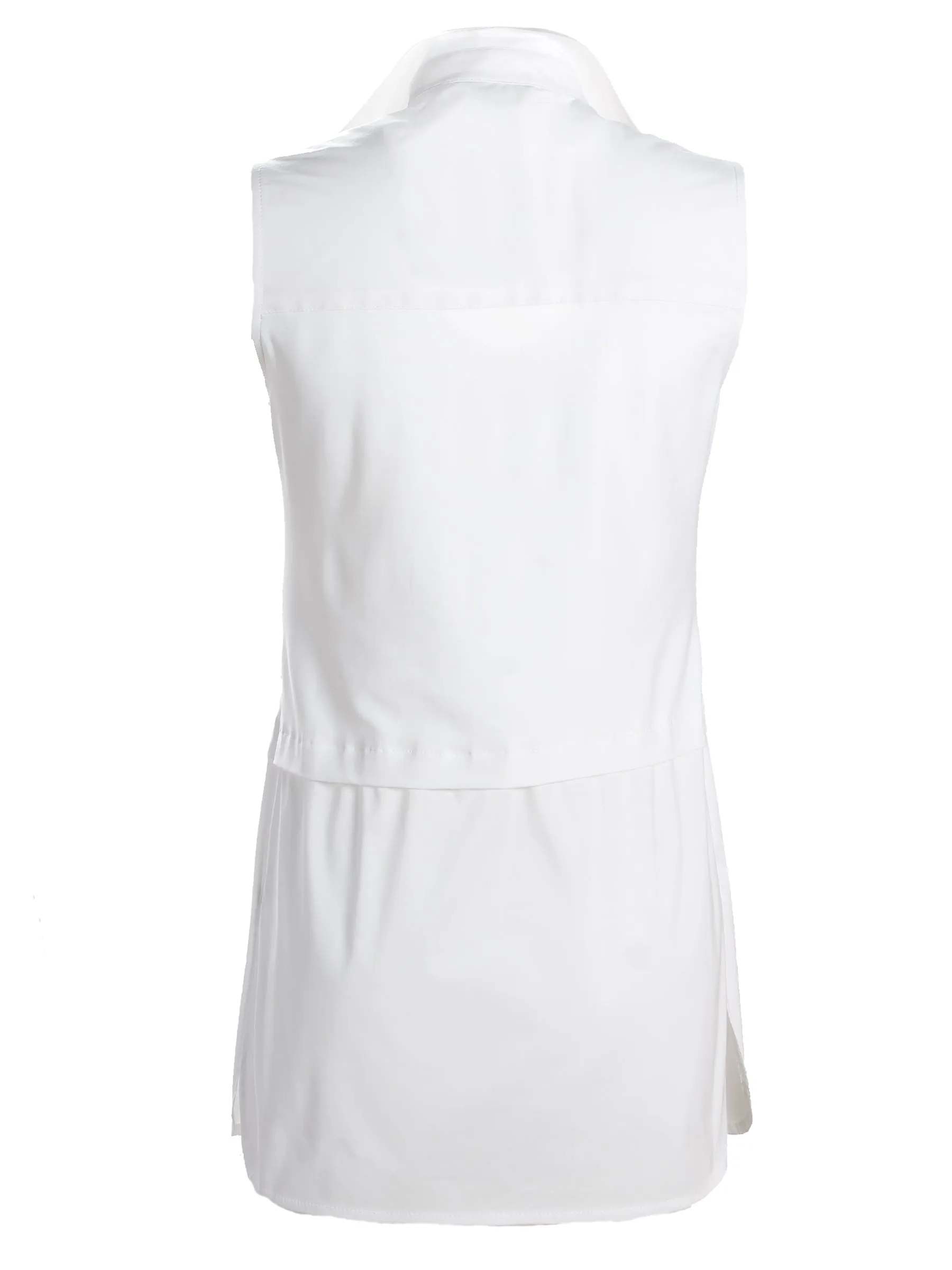 Sleeveless Layering Tank White body trust