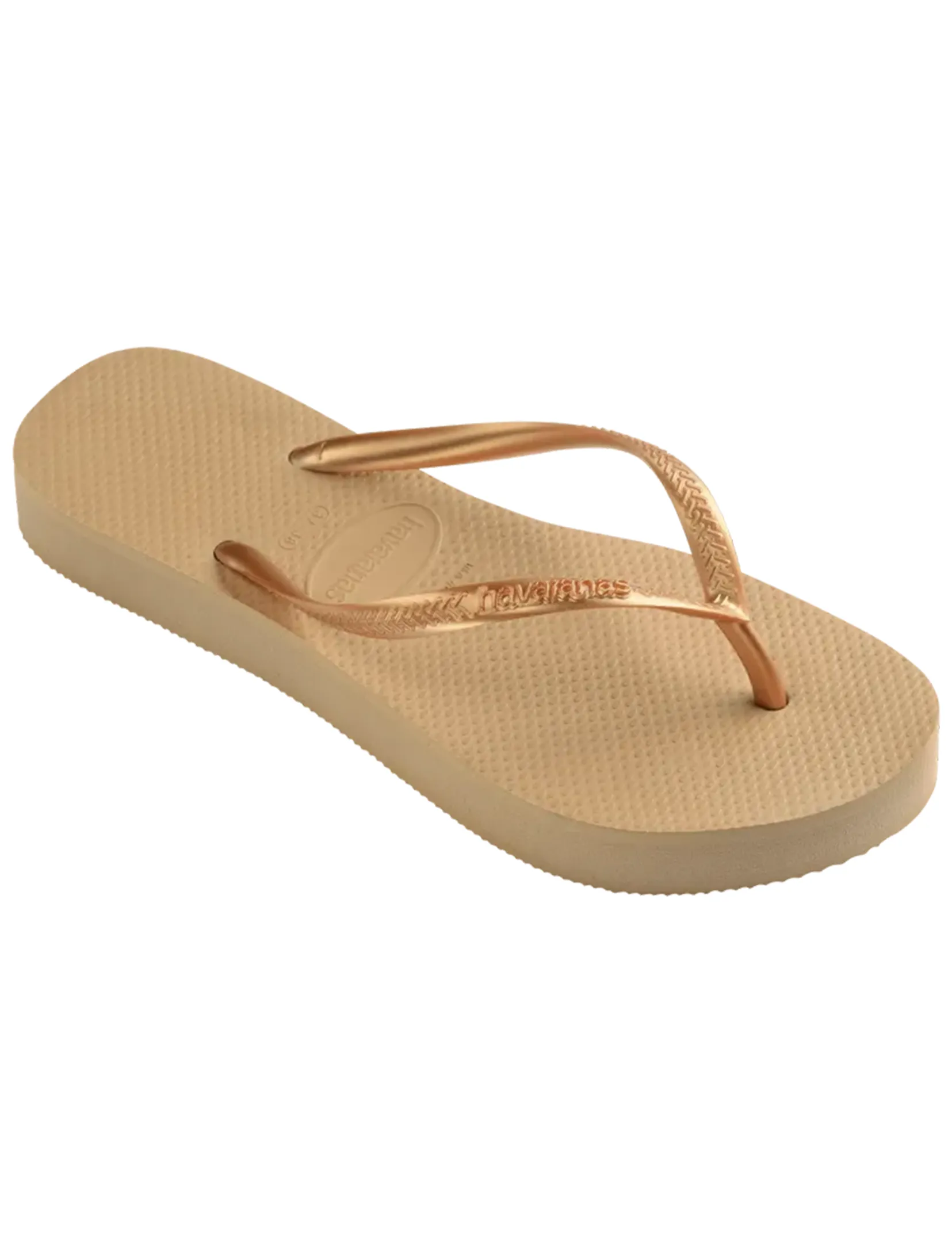 Slim Flatform Sandal, Golden stable heel