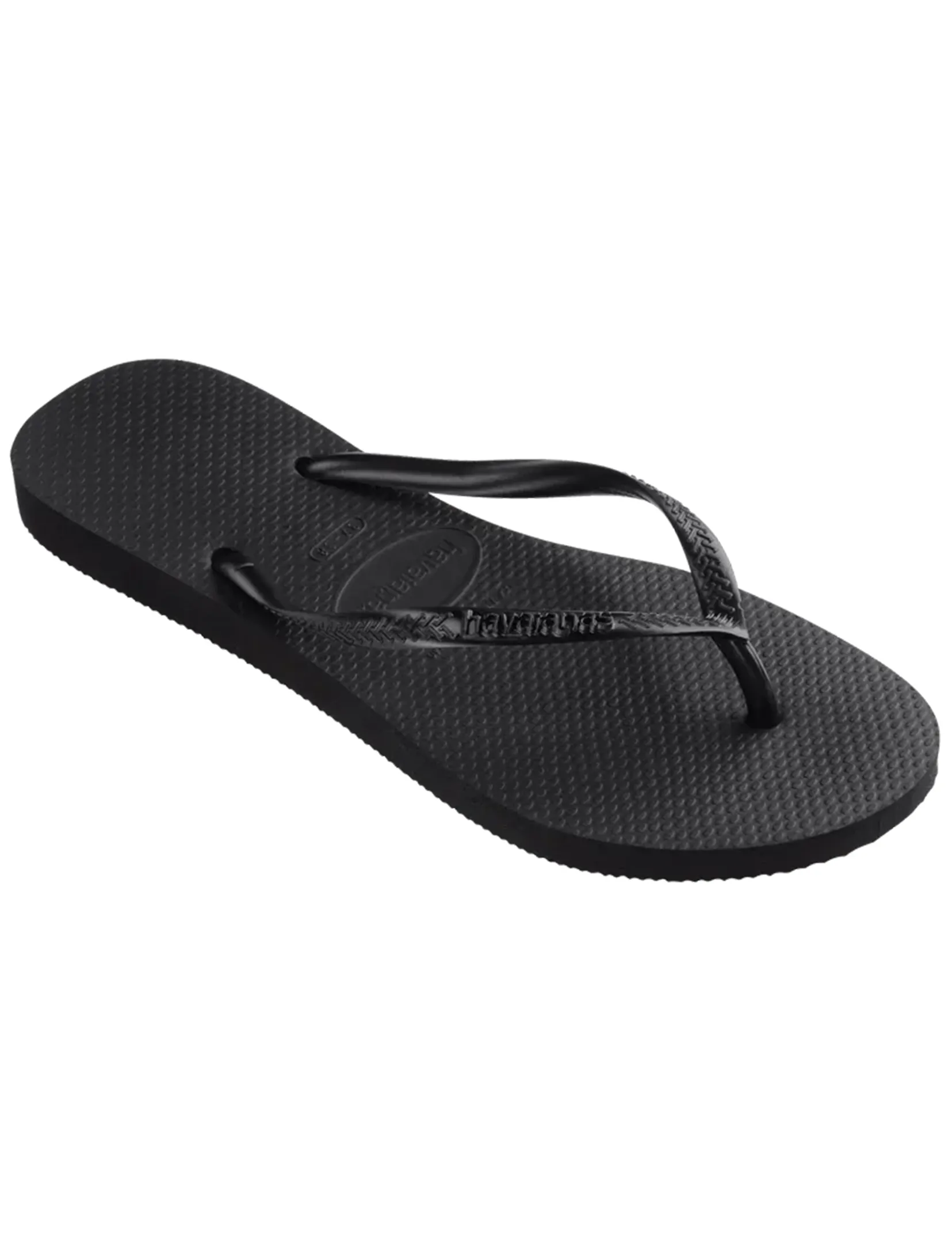 Slim Sandal, Black arch soft