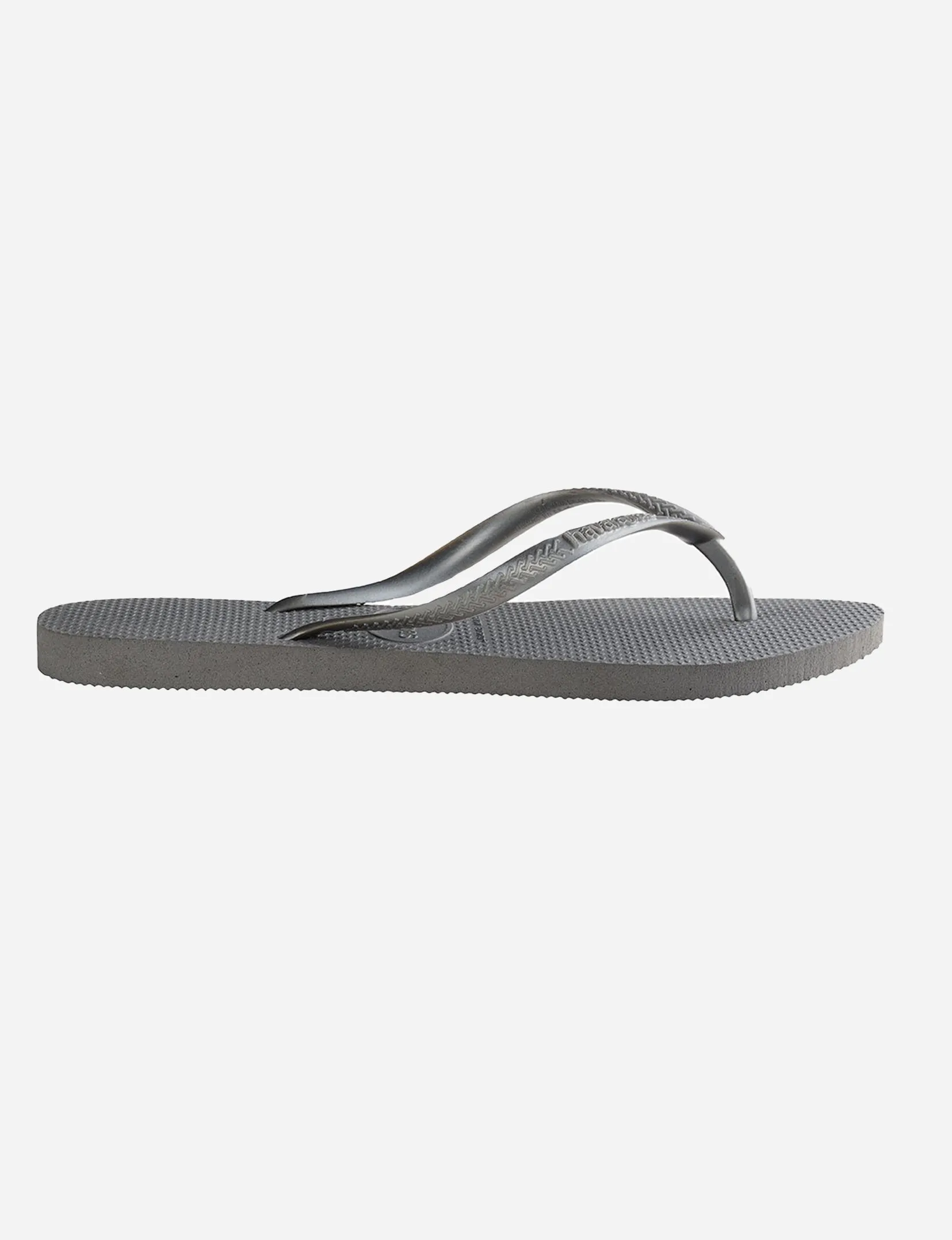 Slim Sandal, Steel Grey slow vibe