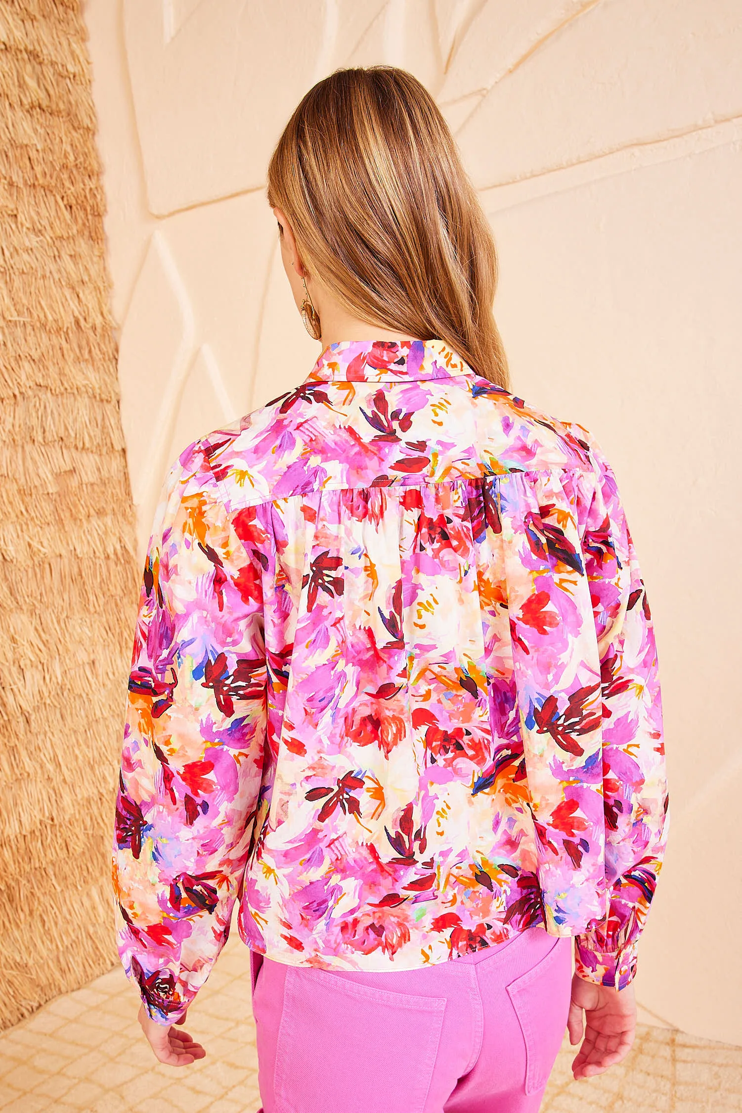 Tahlia Blouse - Azalea daily cool