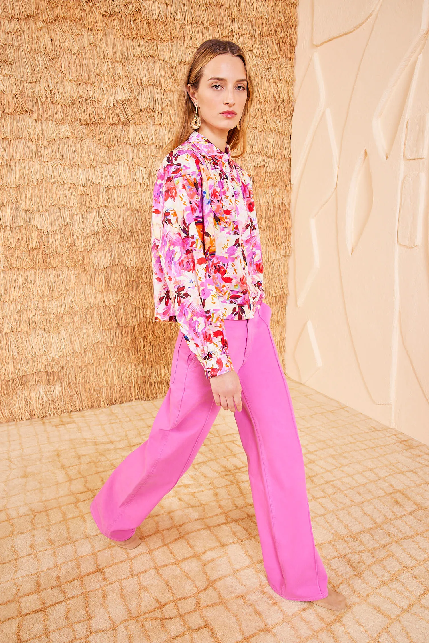 Tahlia Blouse - Azalea daily cool