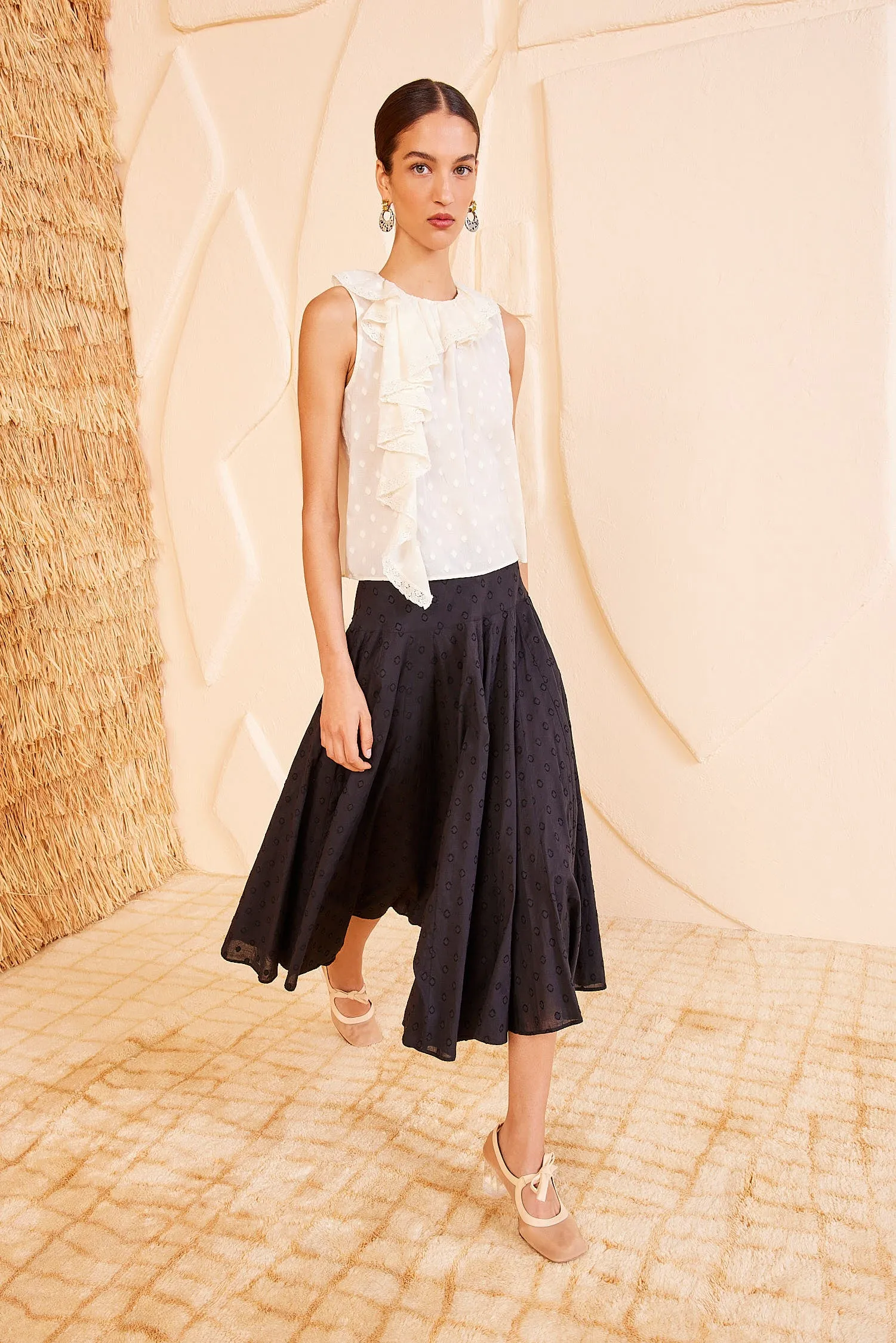 Thalia Top - Pristine fitted edge