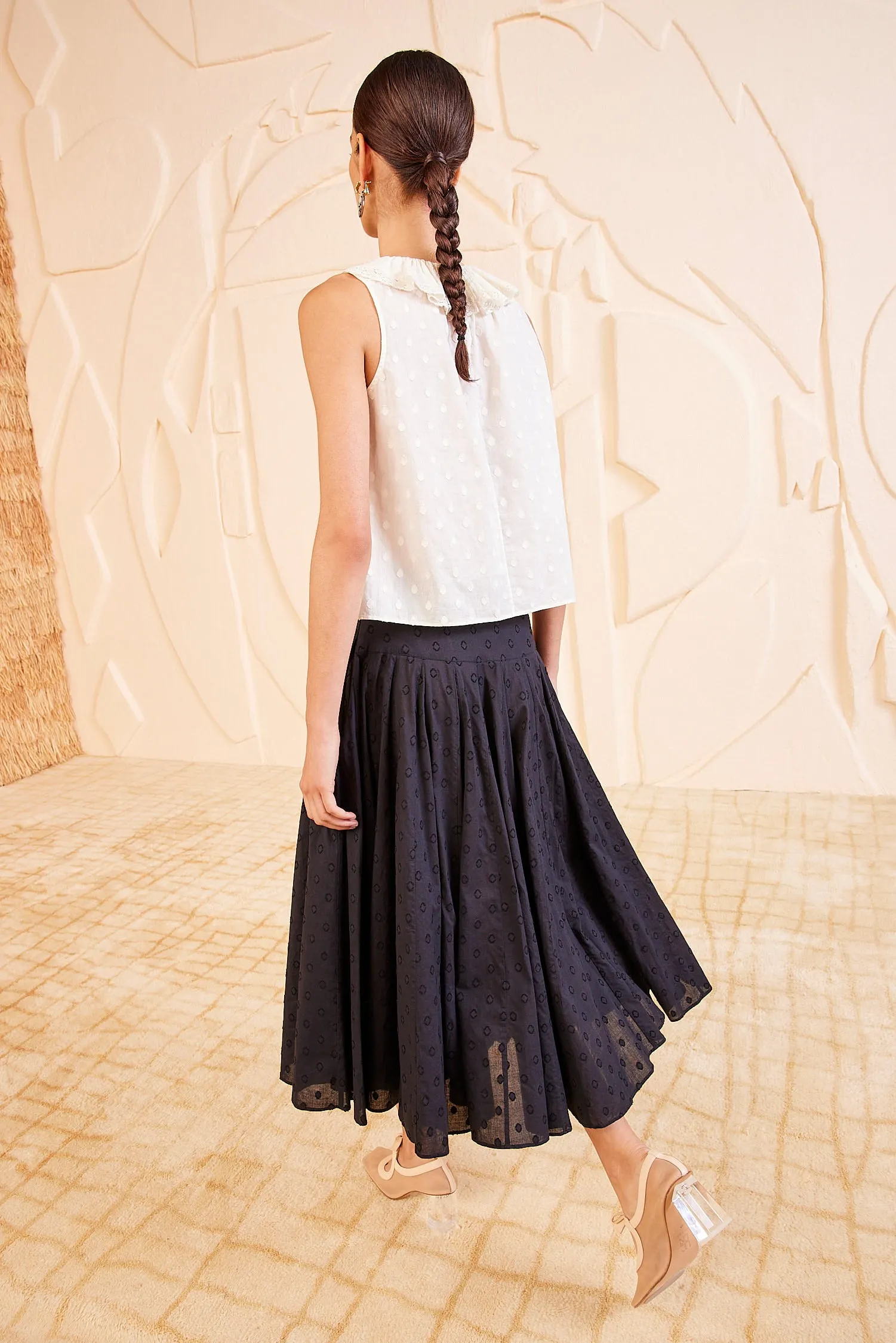 Thalia Top - Pristine fitted edge