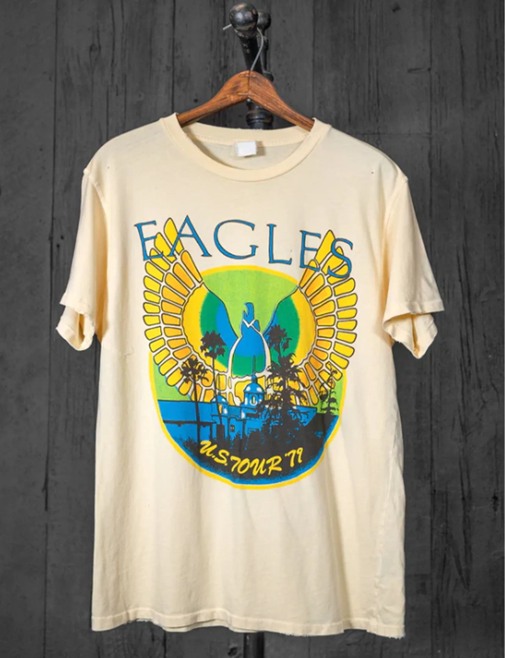 The Eagles Crew Tee, Mellow Yellow hot breeze