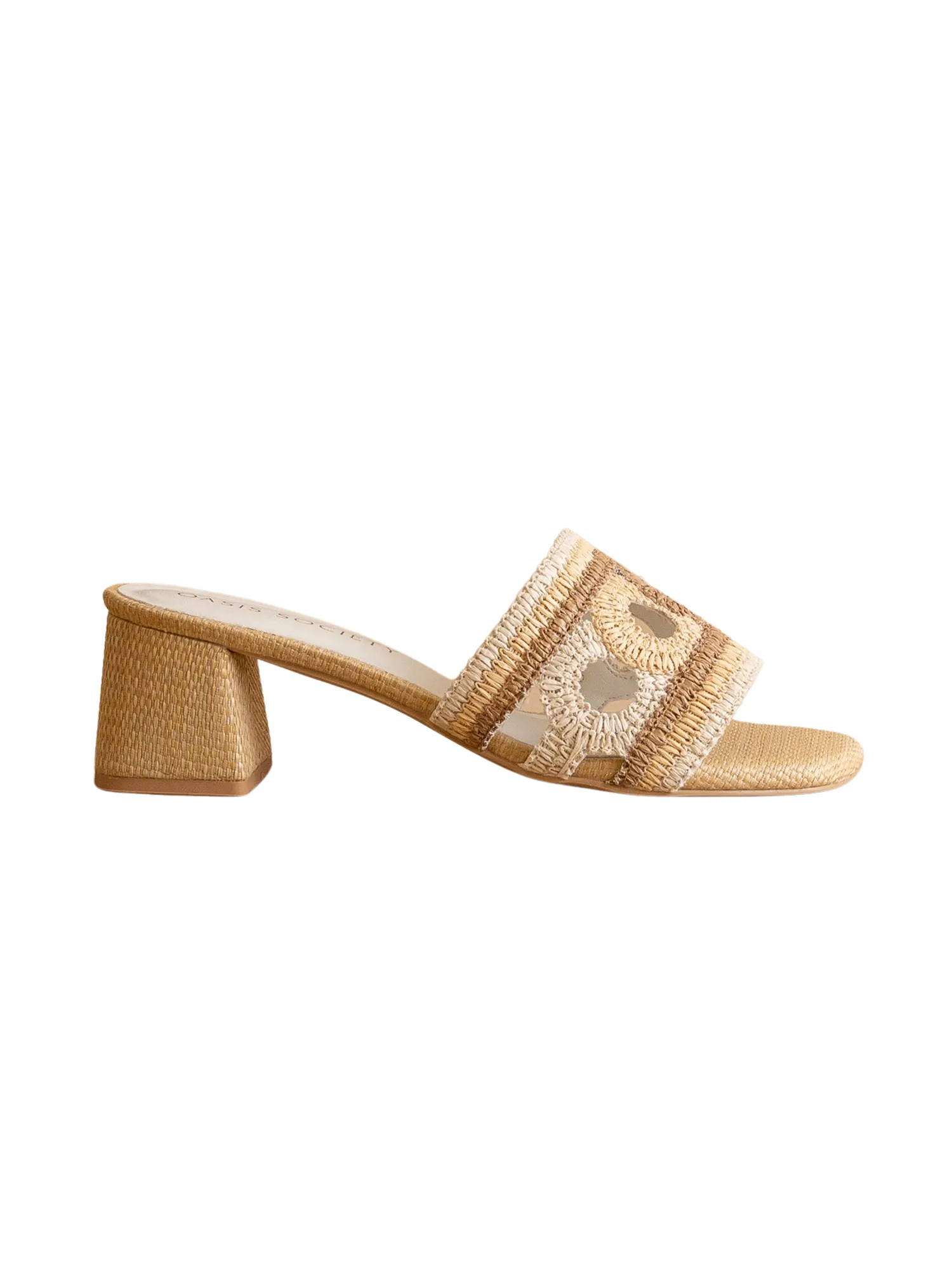 The Gia Raffia Sandals evening vibe