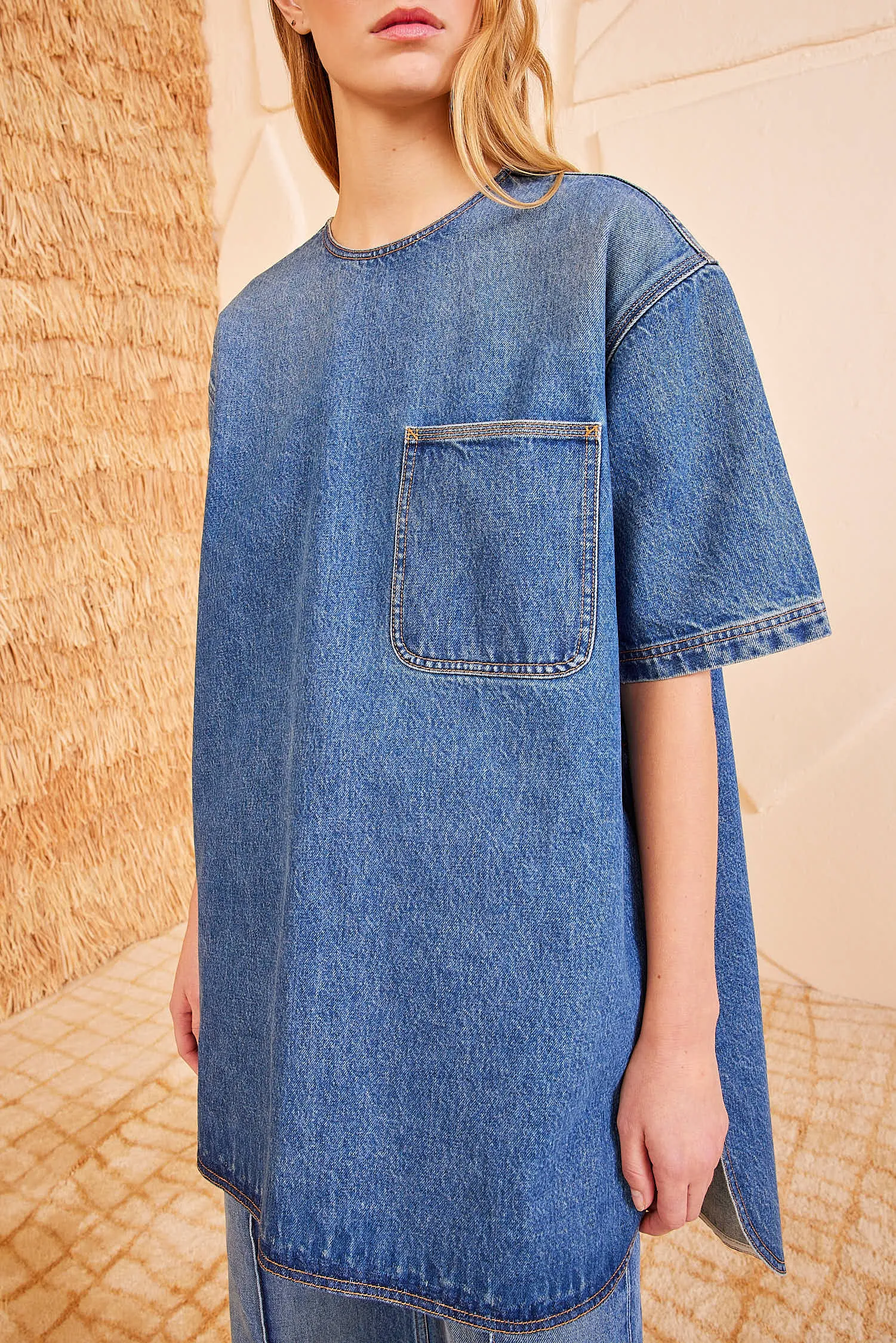 The Joan Tunic Dress - Danube boho tone