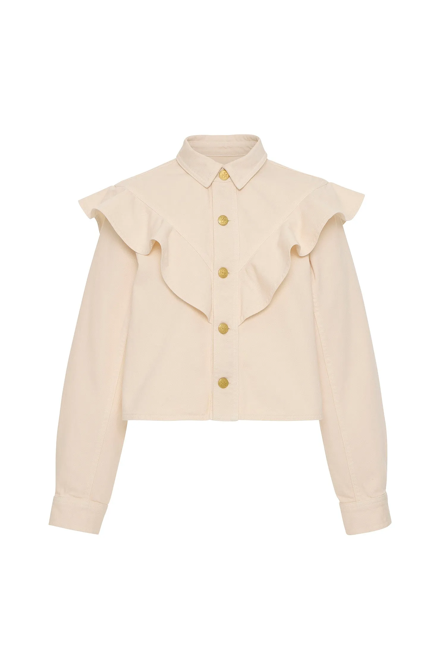 The Mathilde Shirt - Cowrie air mesh