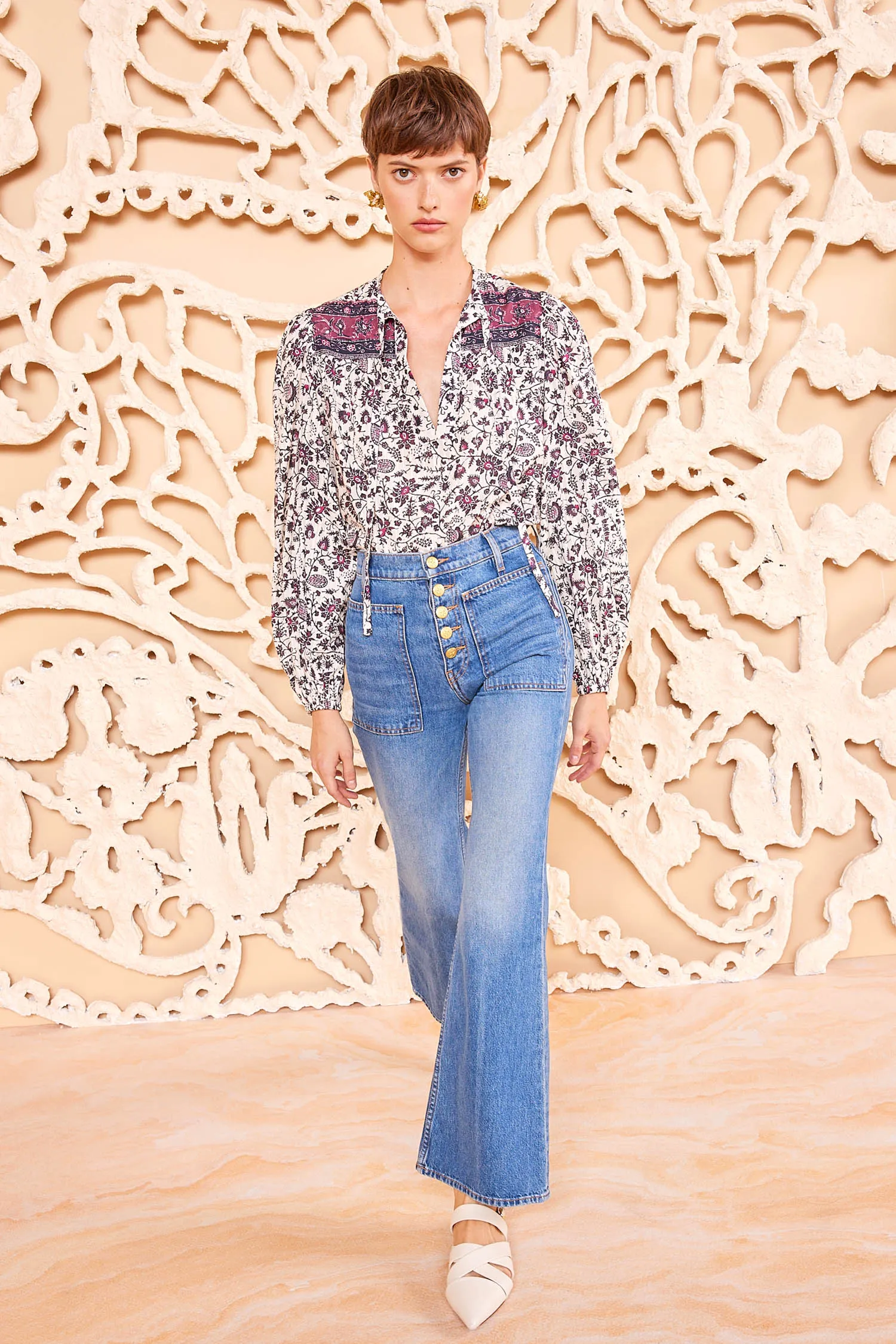 Tillie Blouse - Cosmos everyday fit