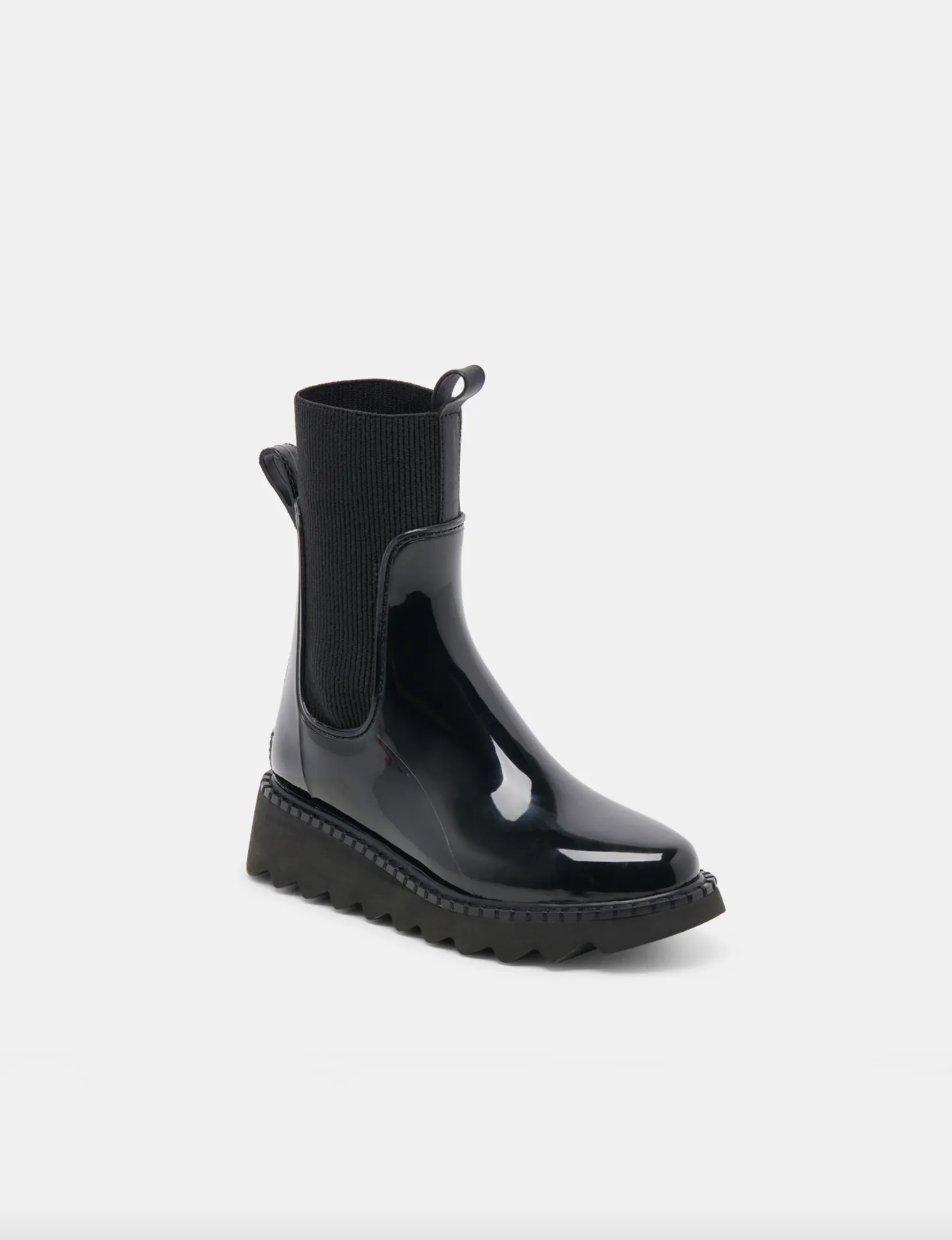 Tropic H2O Boot, Midnight Patent Stella sleek finish