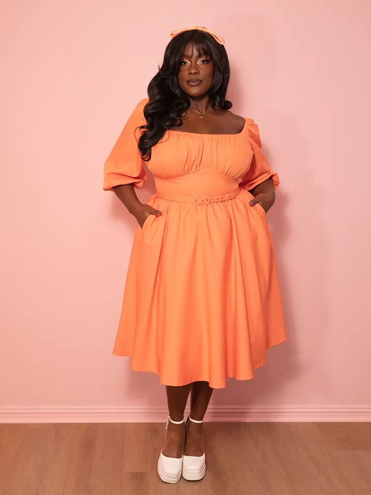 Vacation Dress in Sherbert - Vixen by Micheline Pitt street fresh