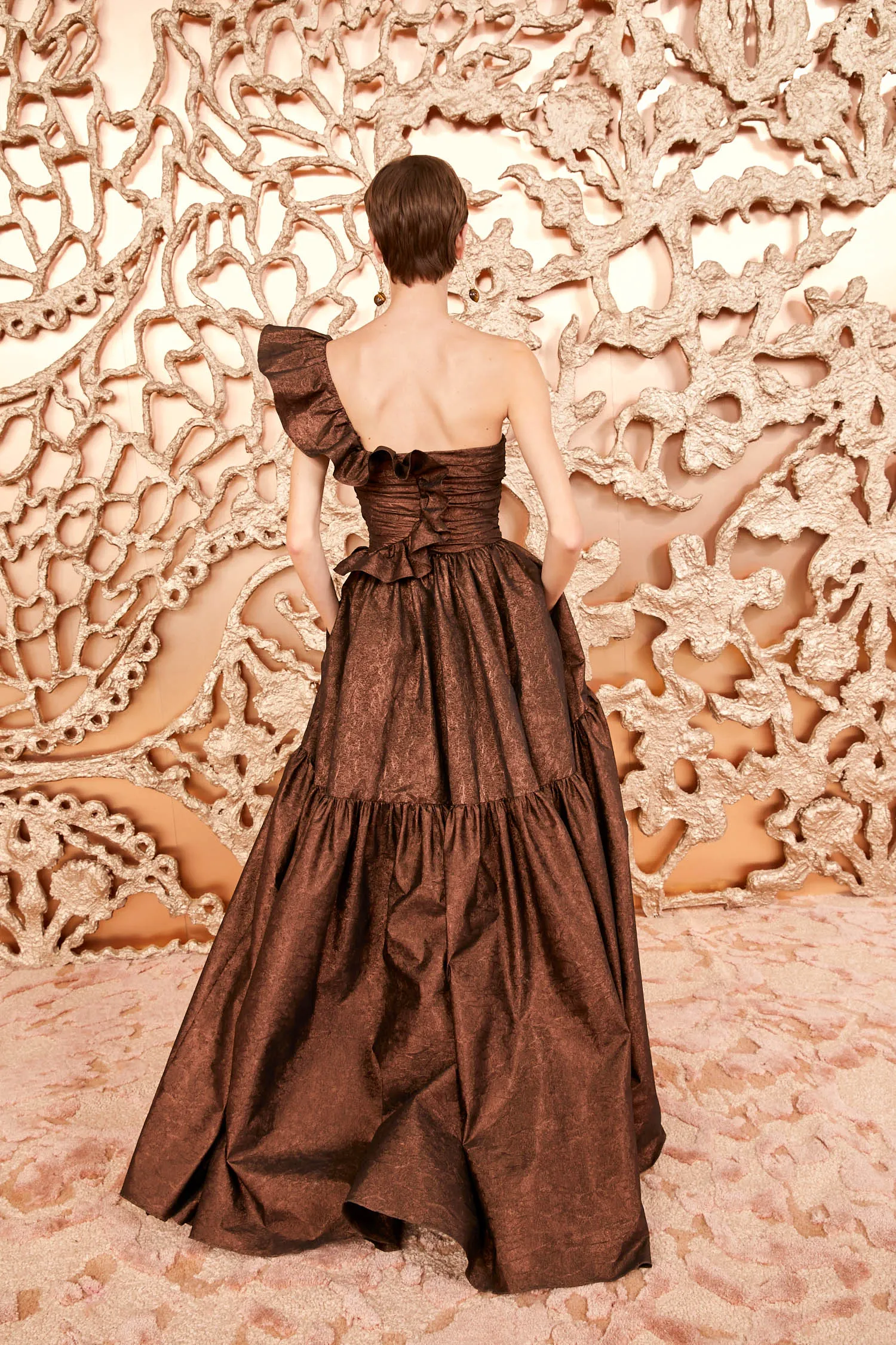 Valeria Gown - Corallium knit cool