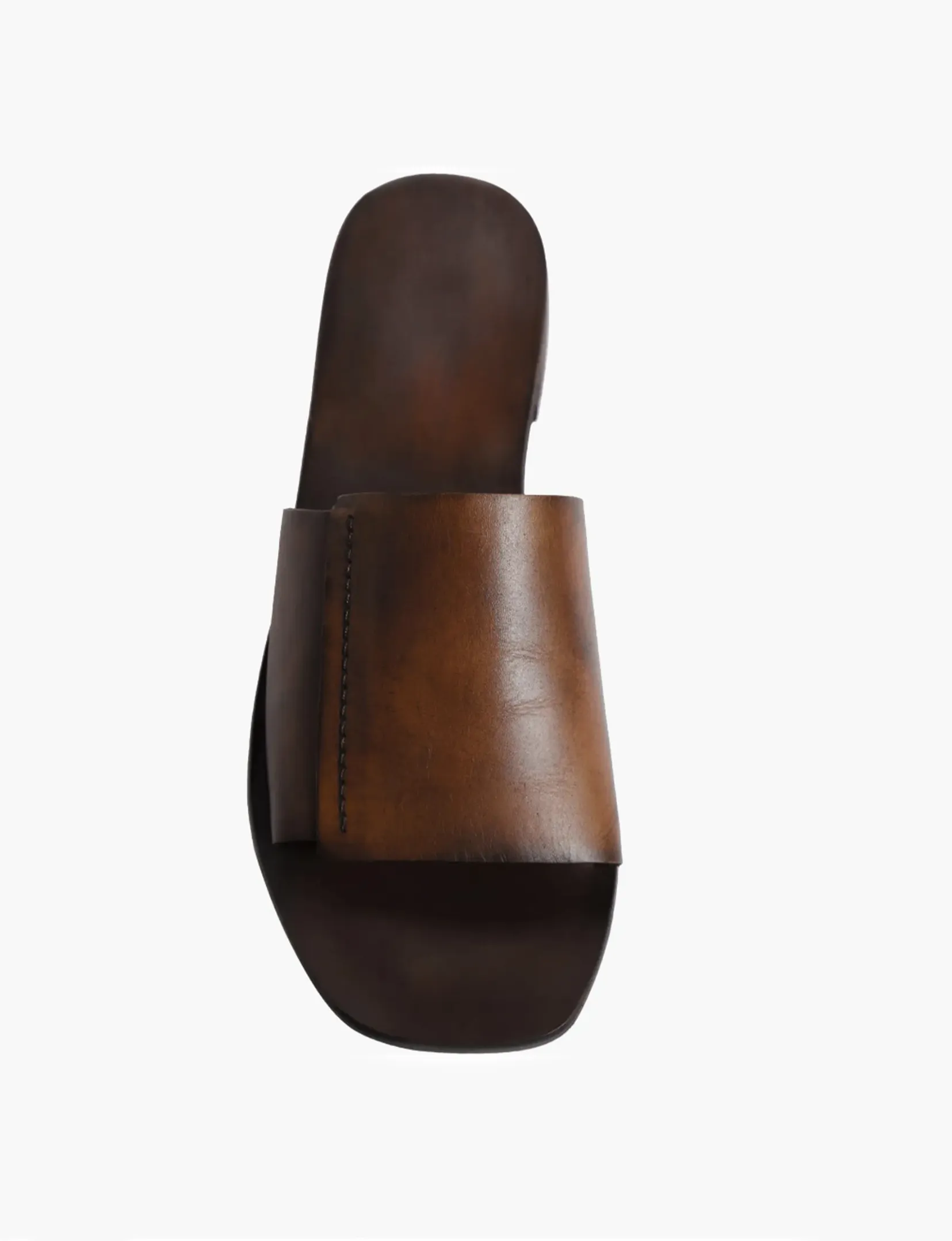 Verona Slide Sandal, Ember puffy sole
