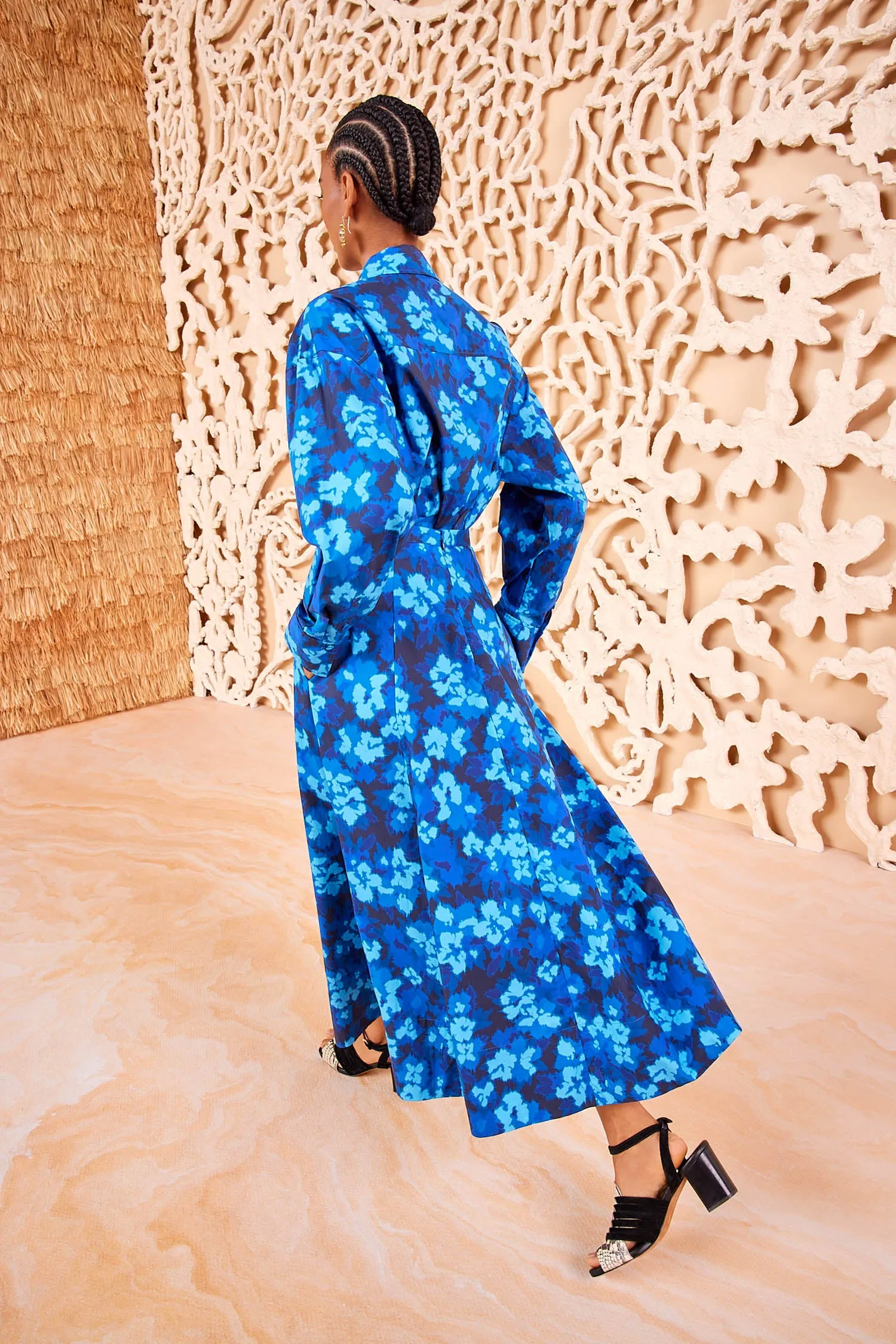 Vianne Skirt - Azure shirt vibe