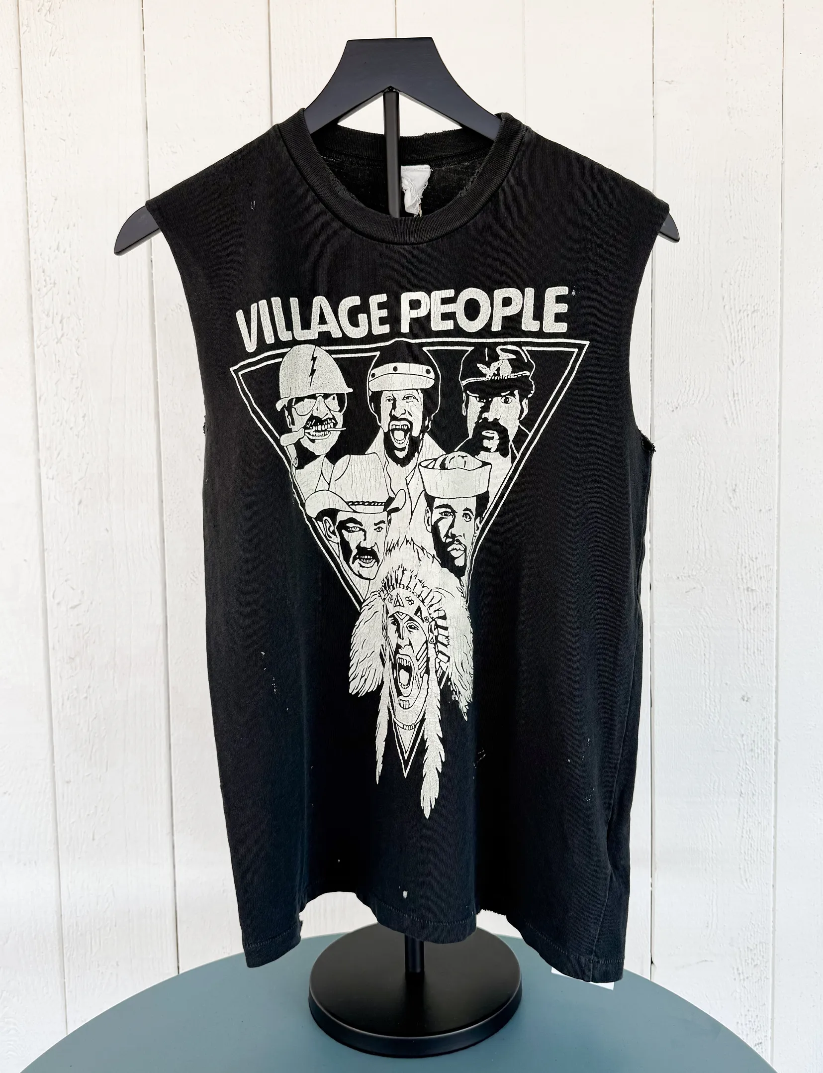 Village People Muscle Tank, Coal any match
