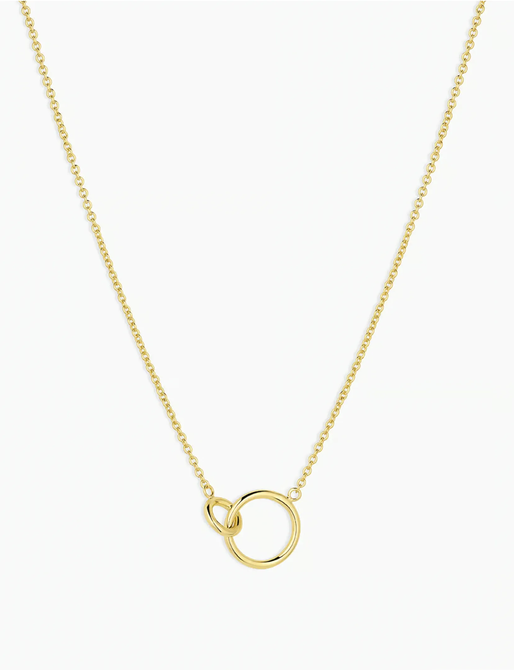 Wilshire Charm Adjustable Necklace, Gold Plated cool gold