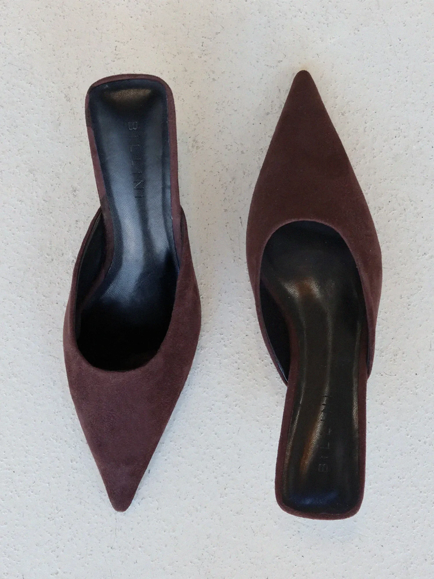 Wynonna Suede Kitten Heel in Dark cacao comfort base